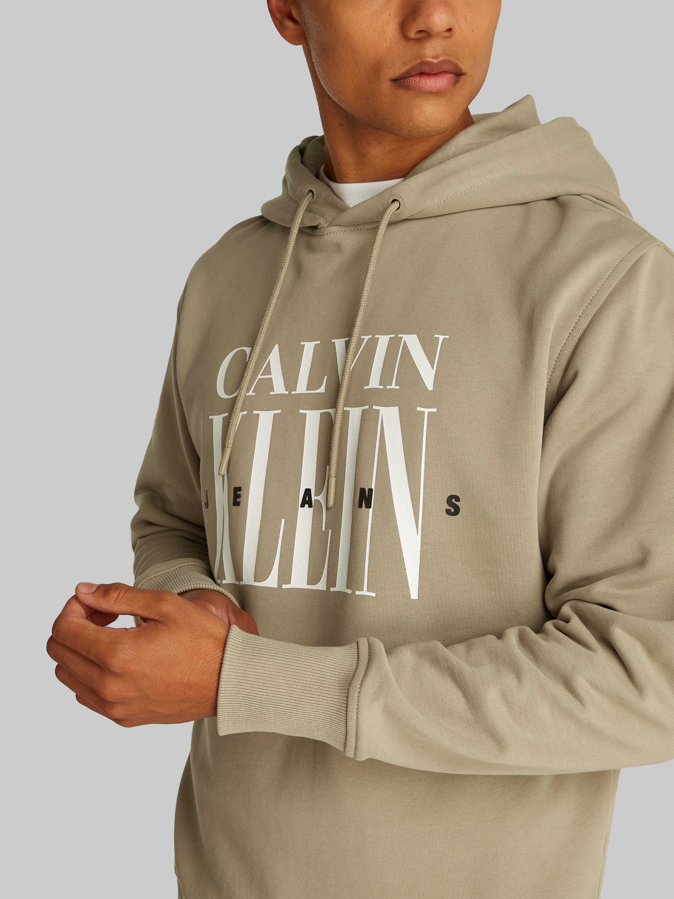 Calvin Klein Hoodie SERIF FONT GRAPHIC HOODIE