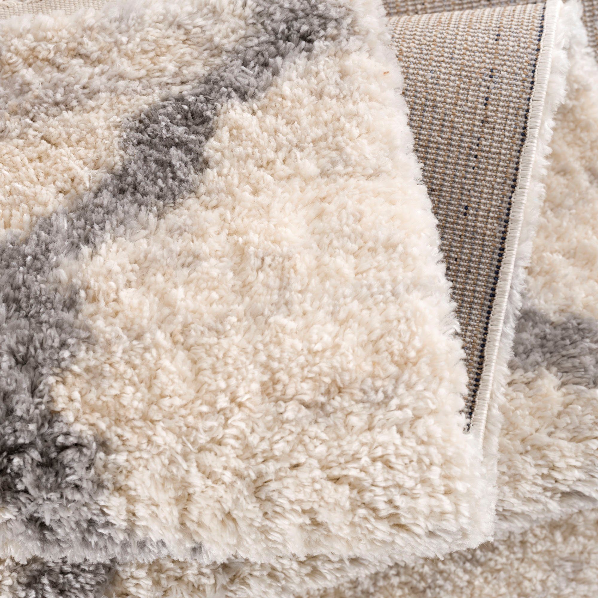 SANAT HALI Hoogpolig vloerkleed Versay 1550 Woonkamer, lange pool, shaggy-vloerkleed