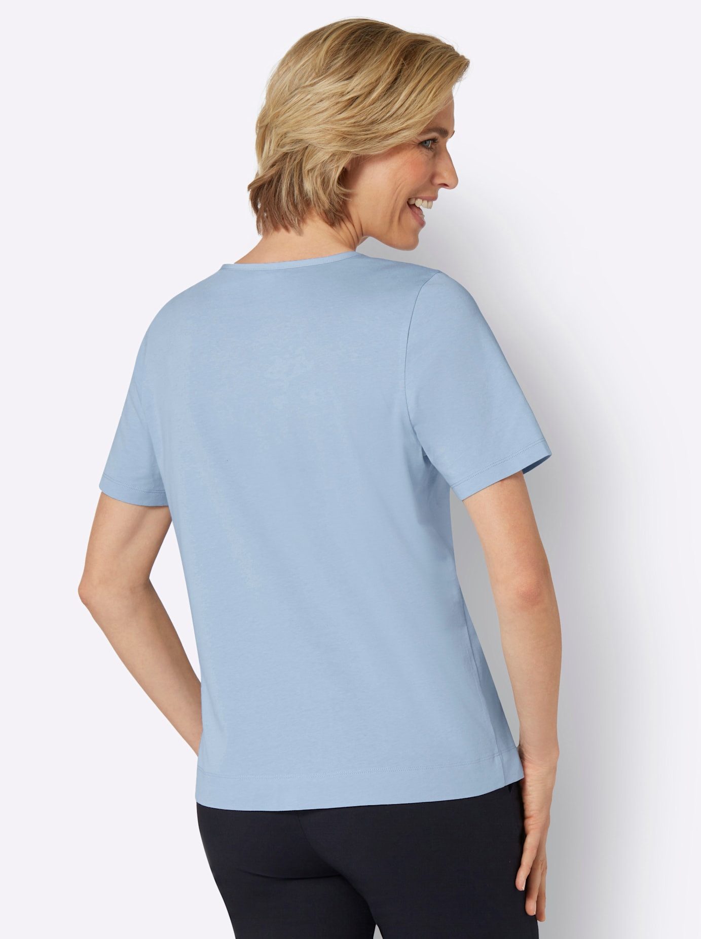 Classic Basics Shirt met korte mouwen (1-delig)