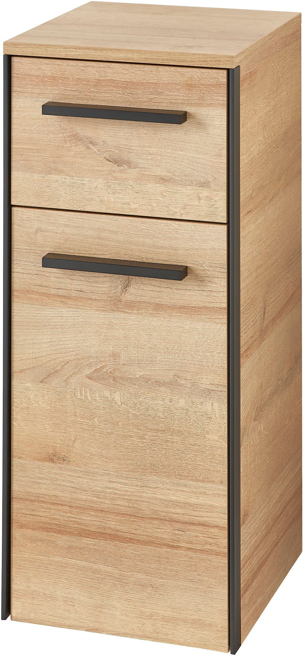 Saphir Badkamerserie Quickset 395 4-delig, wastafelonderkast met led-spiegelkast (4-delig)