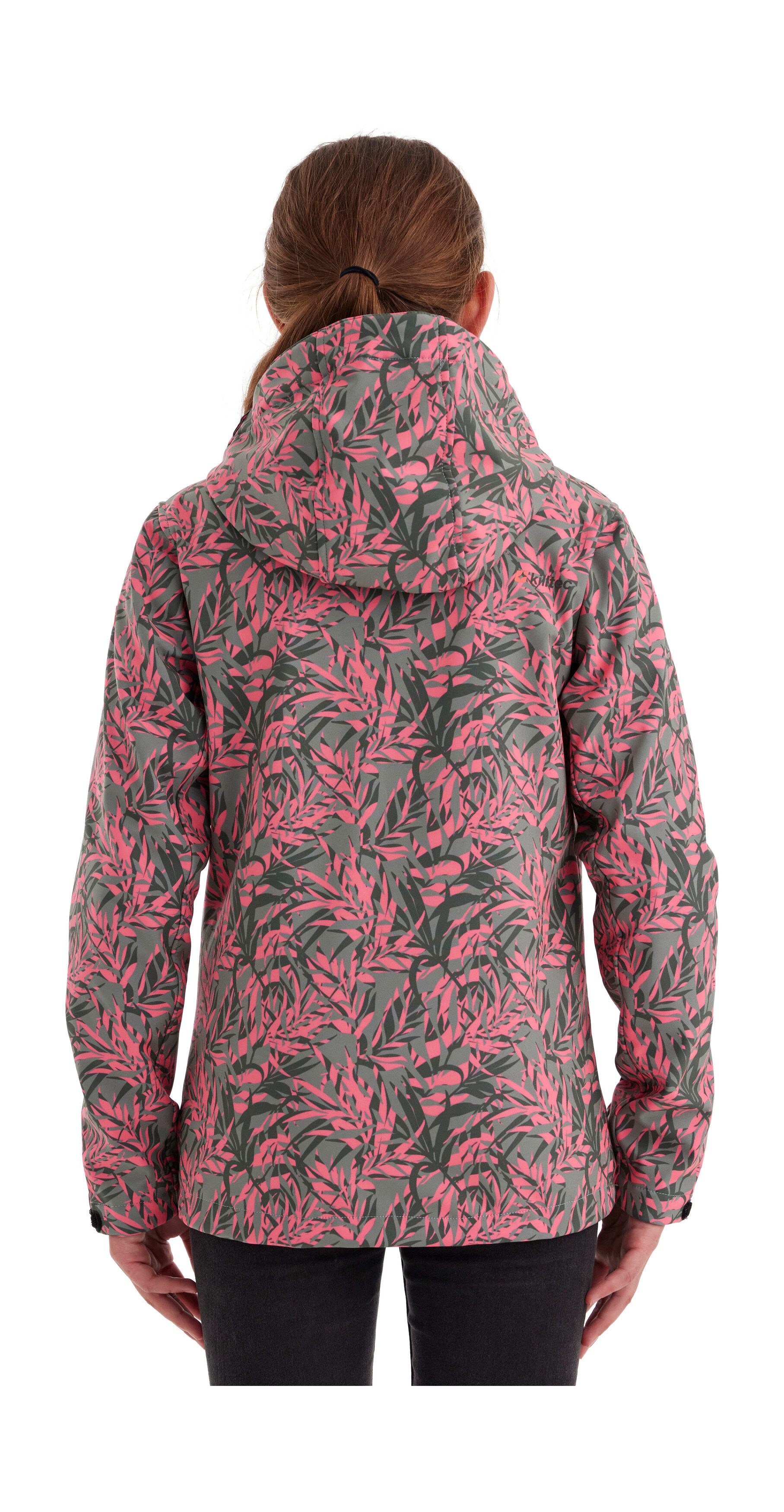 Killtec Softshell-jack Meisjes Softshell-jack Print