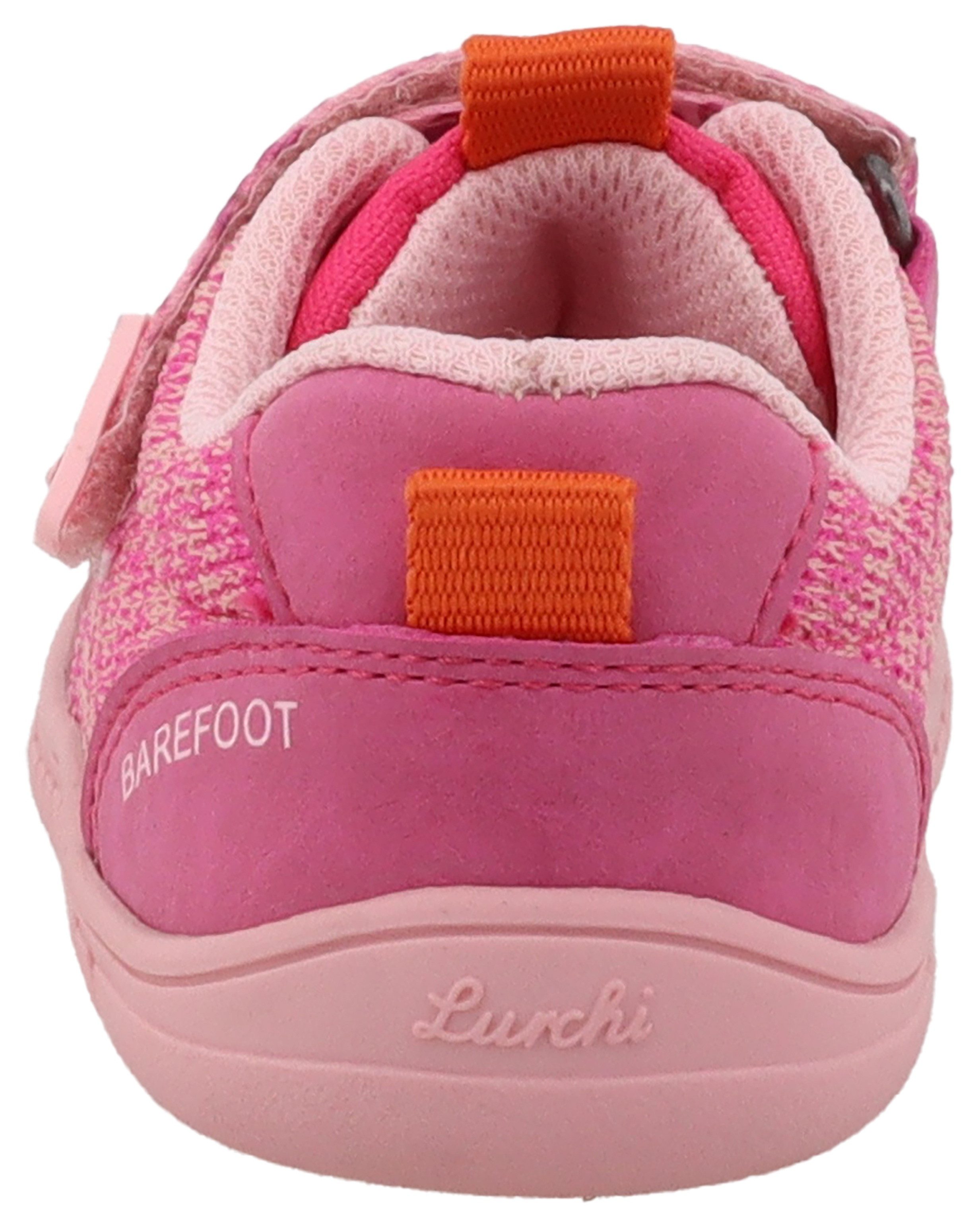 Lurchi Barefootschoenen Benny Barefoot , lage schoen, klittenbandschoen, maat sjabloon te downloaden