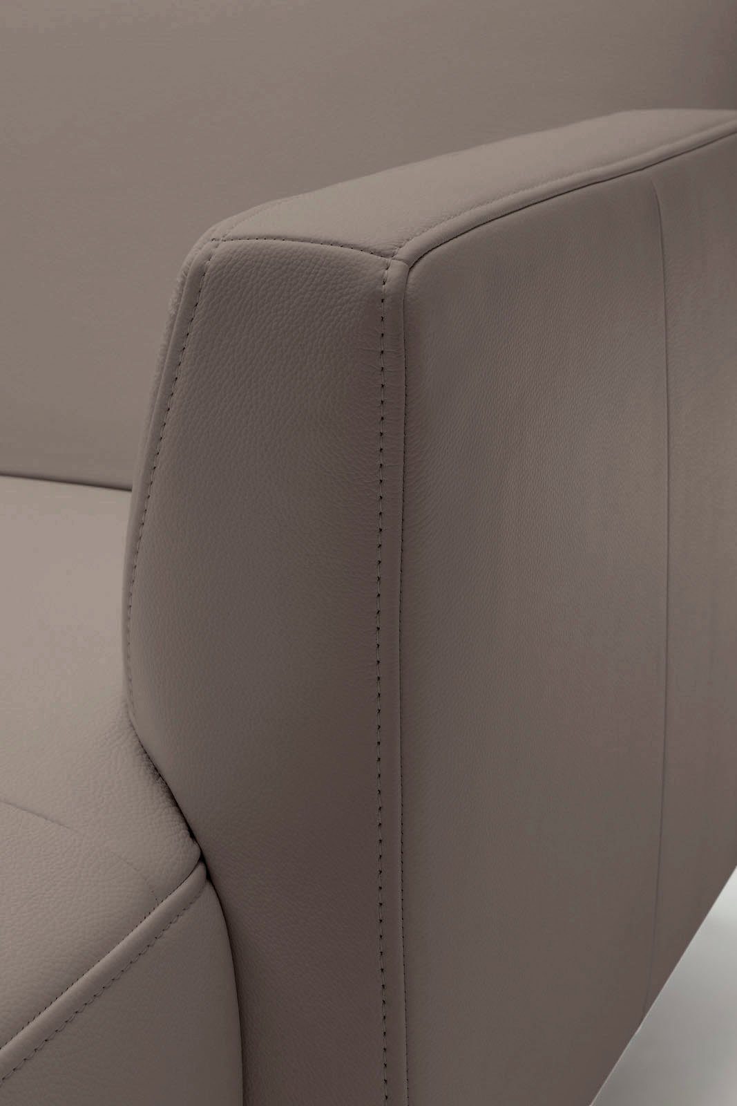 Creation BY ROLF BENZ Hoekbank CR.446 in een minimalistische, gewichtloze look, breedte 275 cm