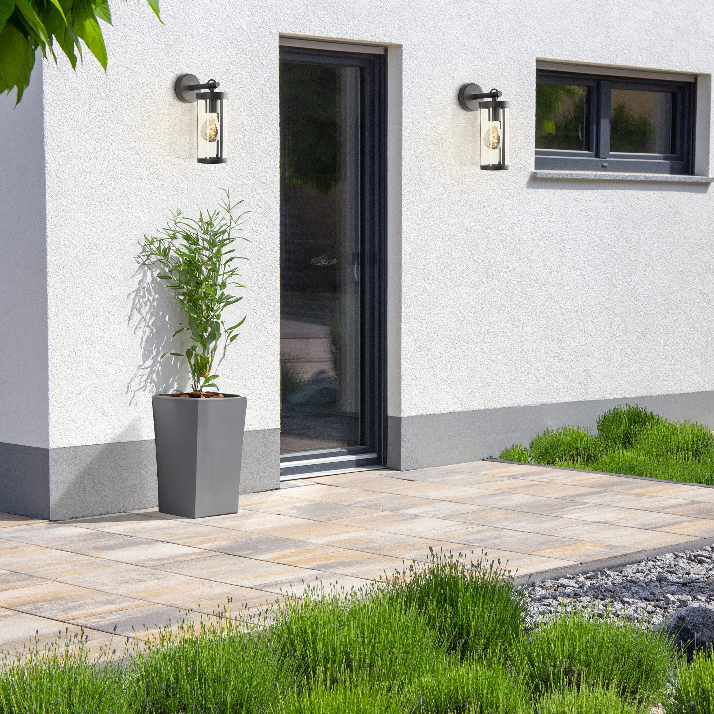 Brilliant Leuchten Wandlamp voor buiten Sidney