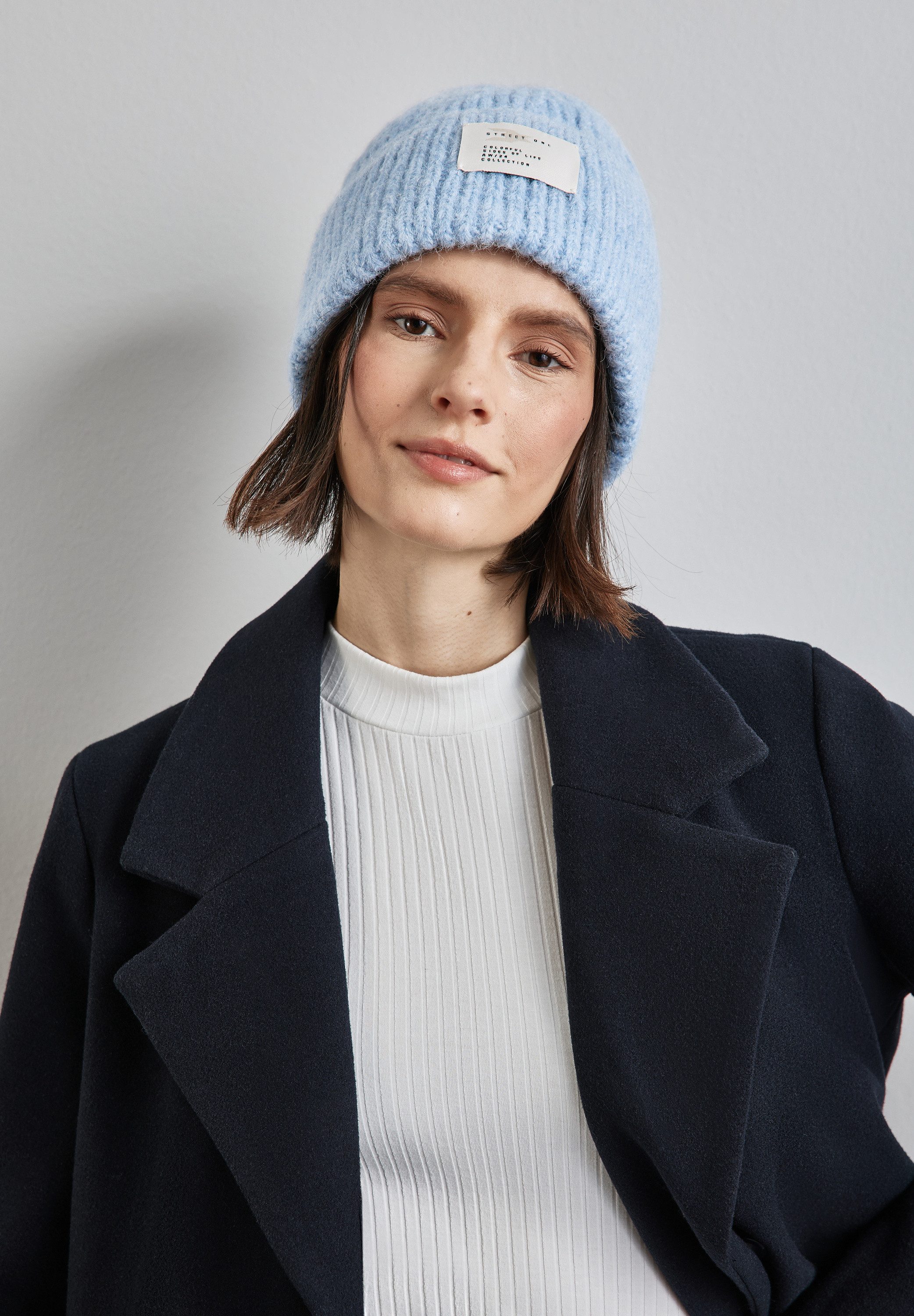 STREET ONE Beanie met badge