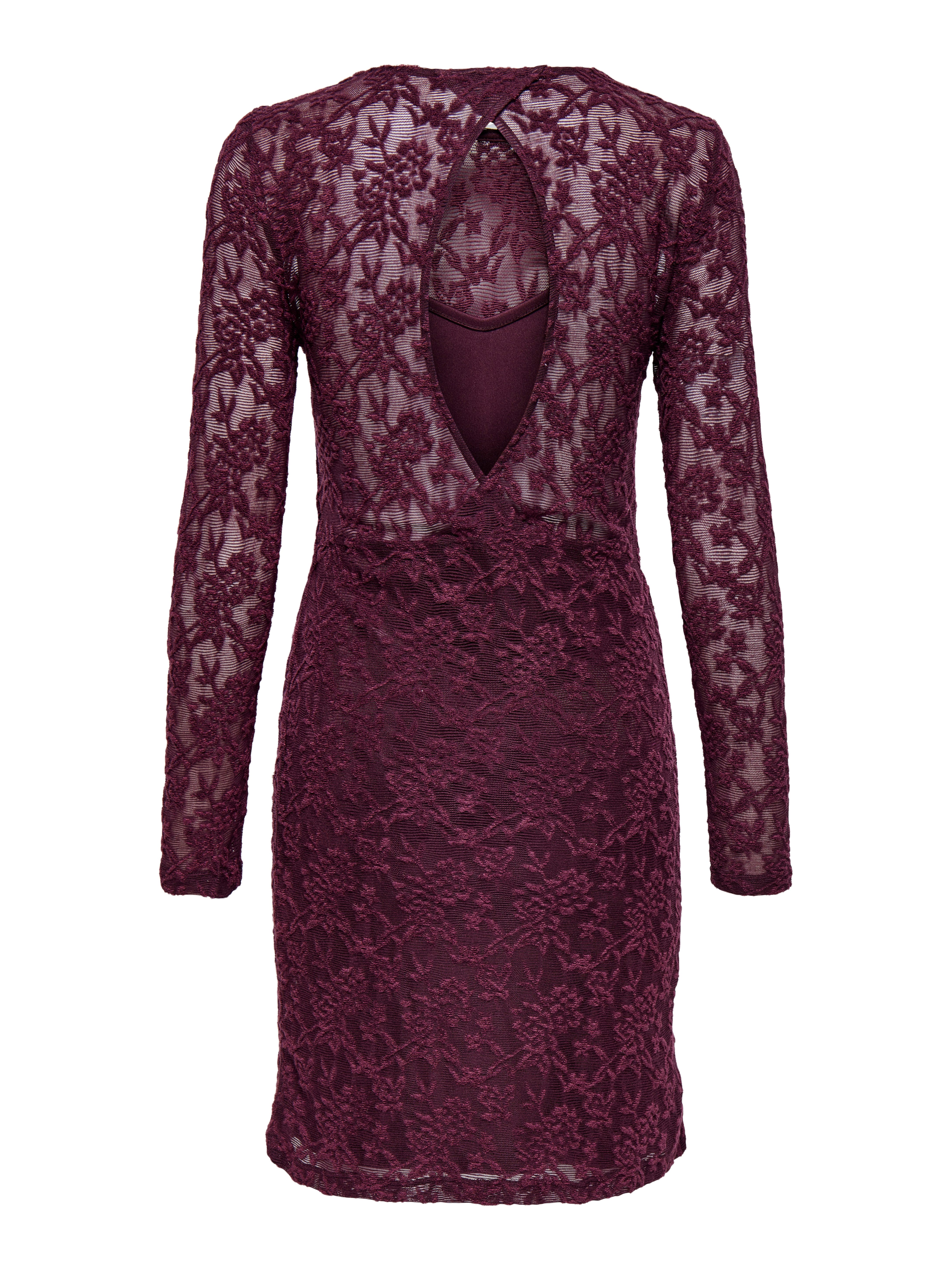 Only Mini-jurk ONLBLAISE L/S O-NECK DRESS JRS