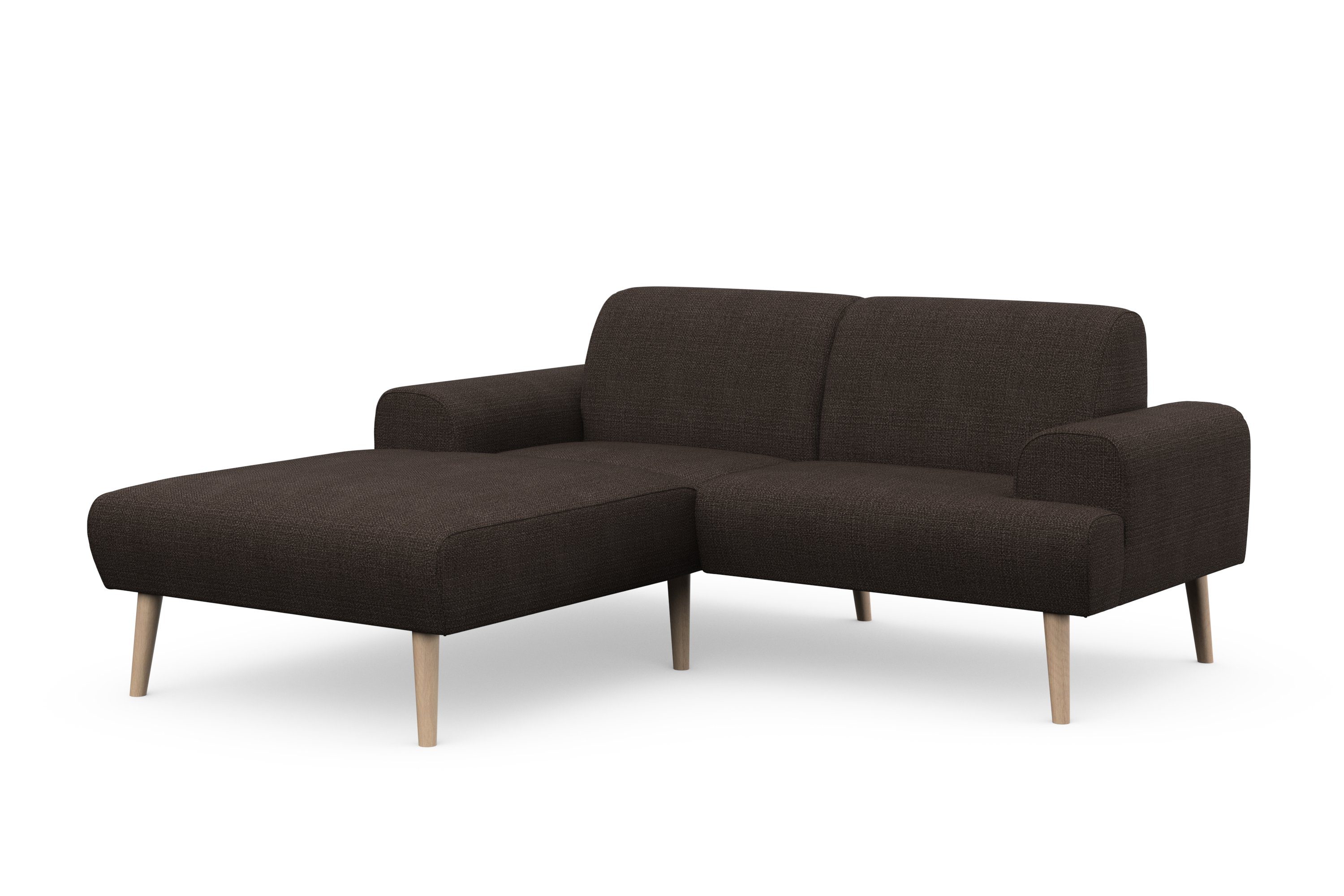 andas Hoekbank Swift Scandic Design, comfortabele binnenvering, Breedte 192cm, L-vorm