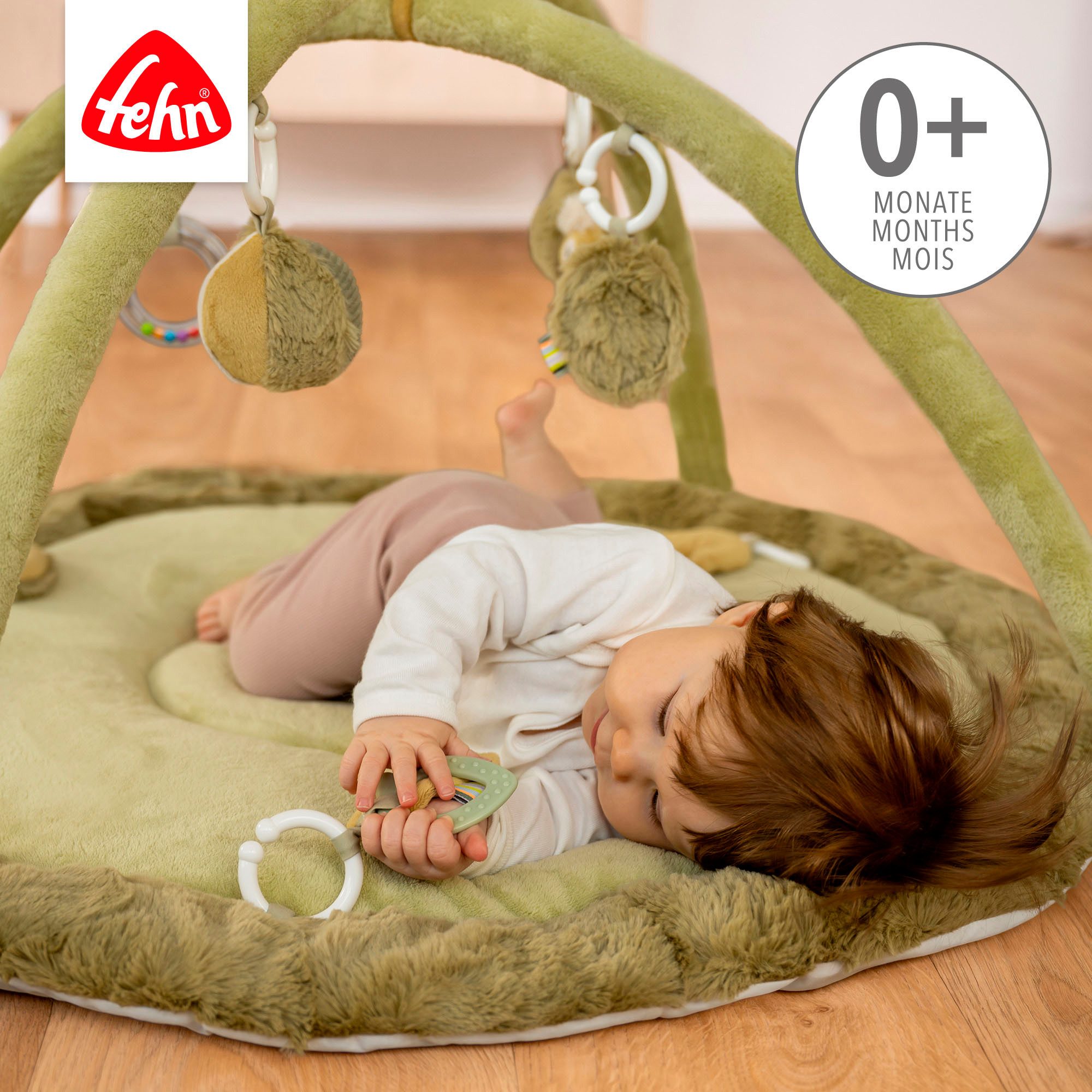 Fehn Speelboog Lazy, Crazy & Pink, Kameleon, 3-D-Activity-Dek