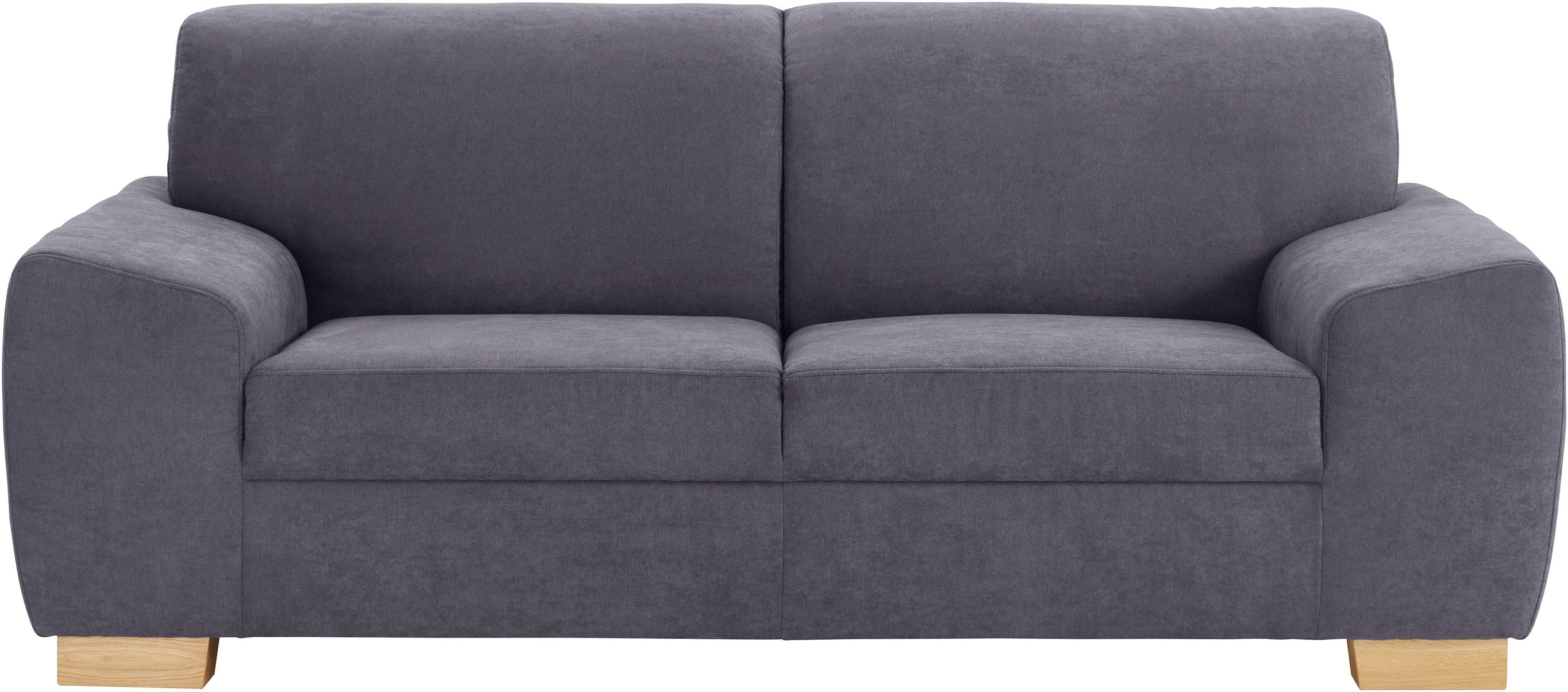 DOMO collection 2-zitsbank Incanto grijs, 2-zitsbanken