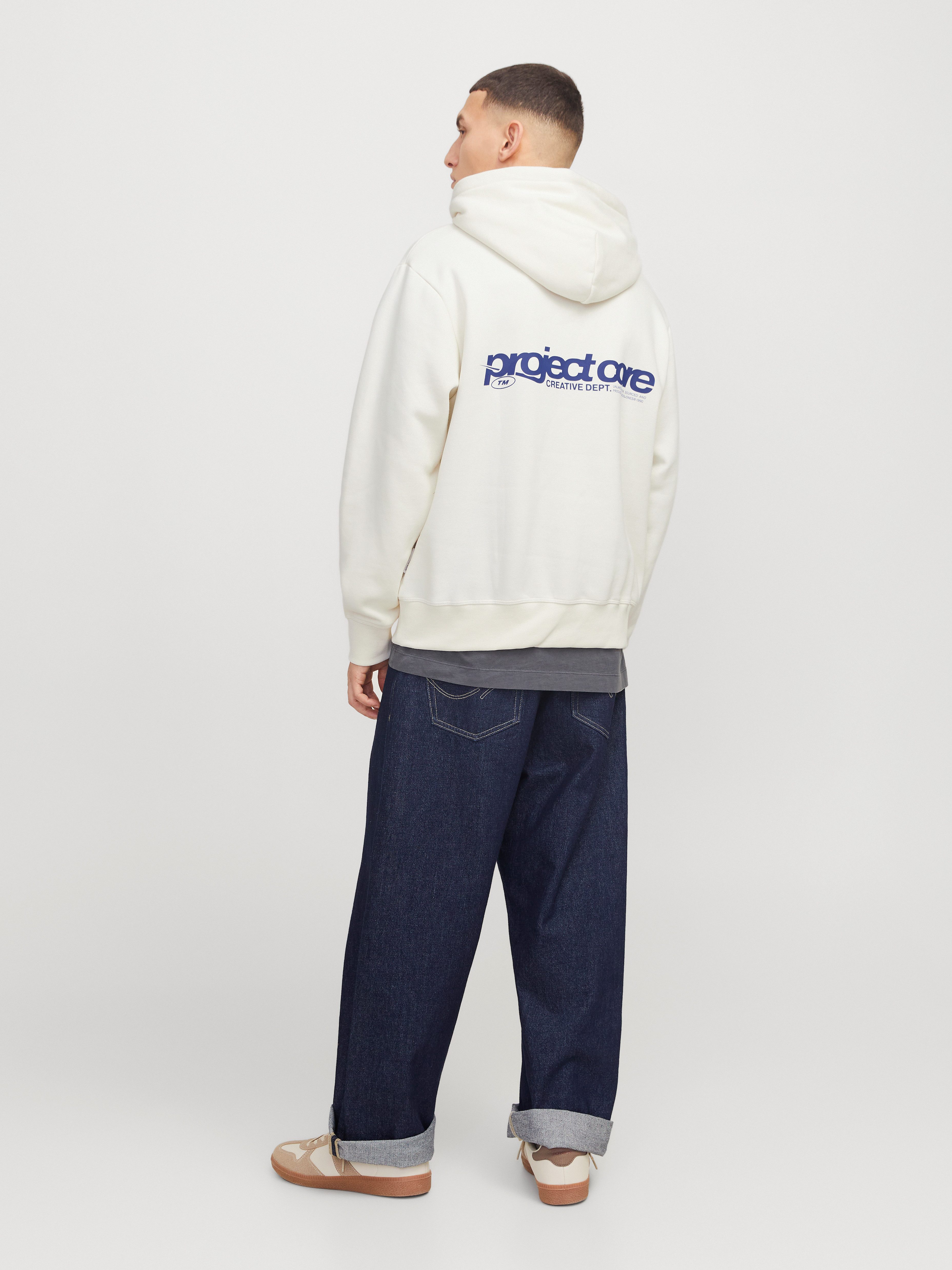 Jack & Jones Hoodie JCOUNION PRINT SWEAT HOOD NOOS