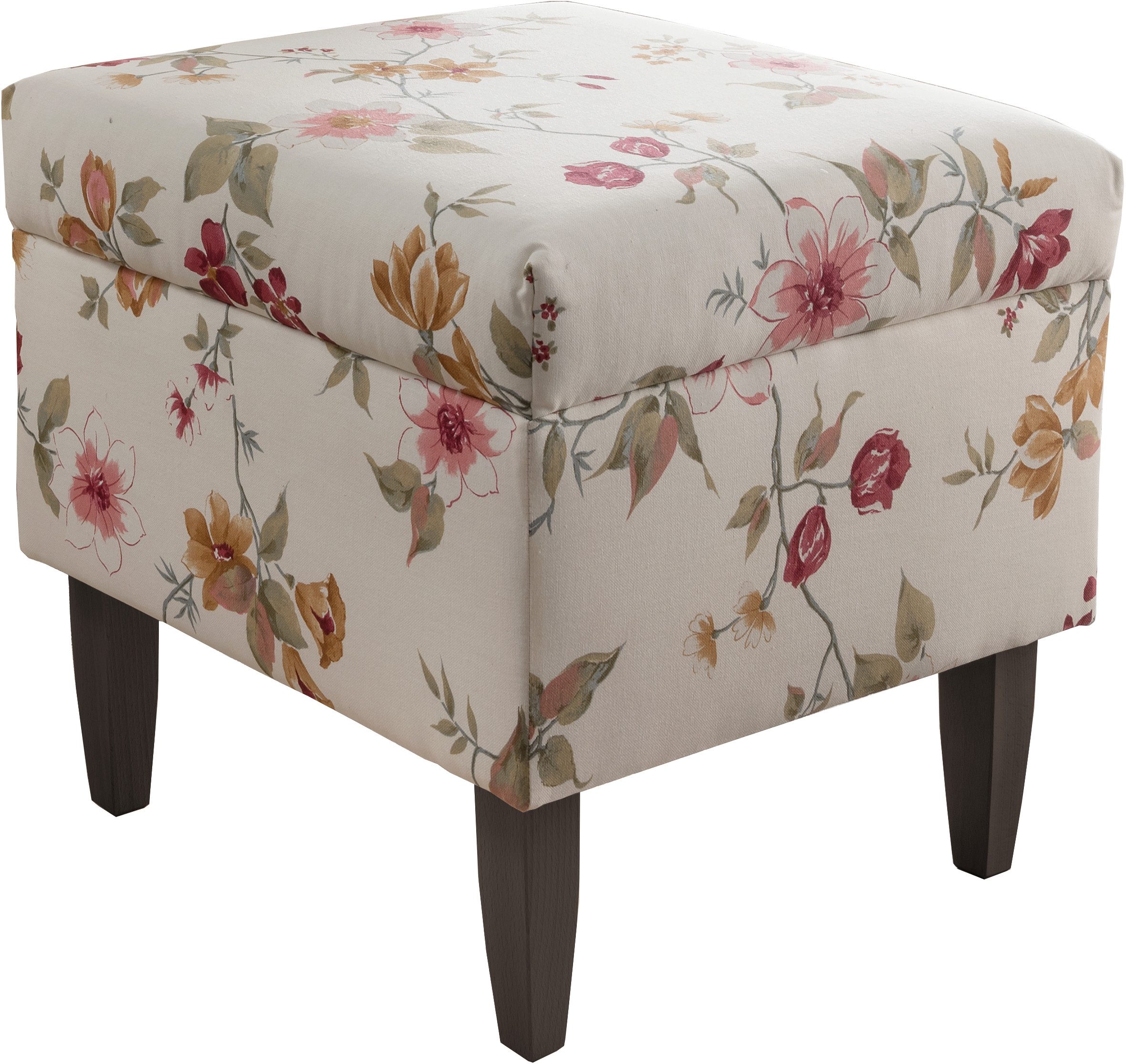 Home affaire Fauteuil Asino met pied-de-poule overtrekstof, naar keuze met hocker