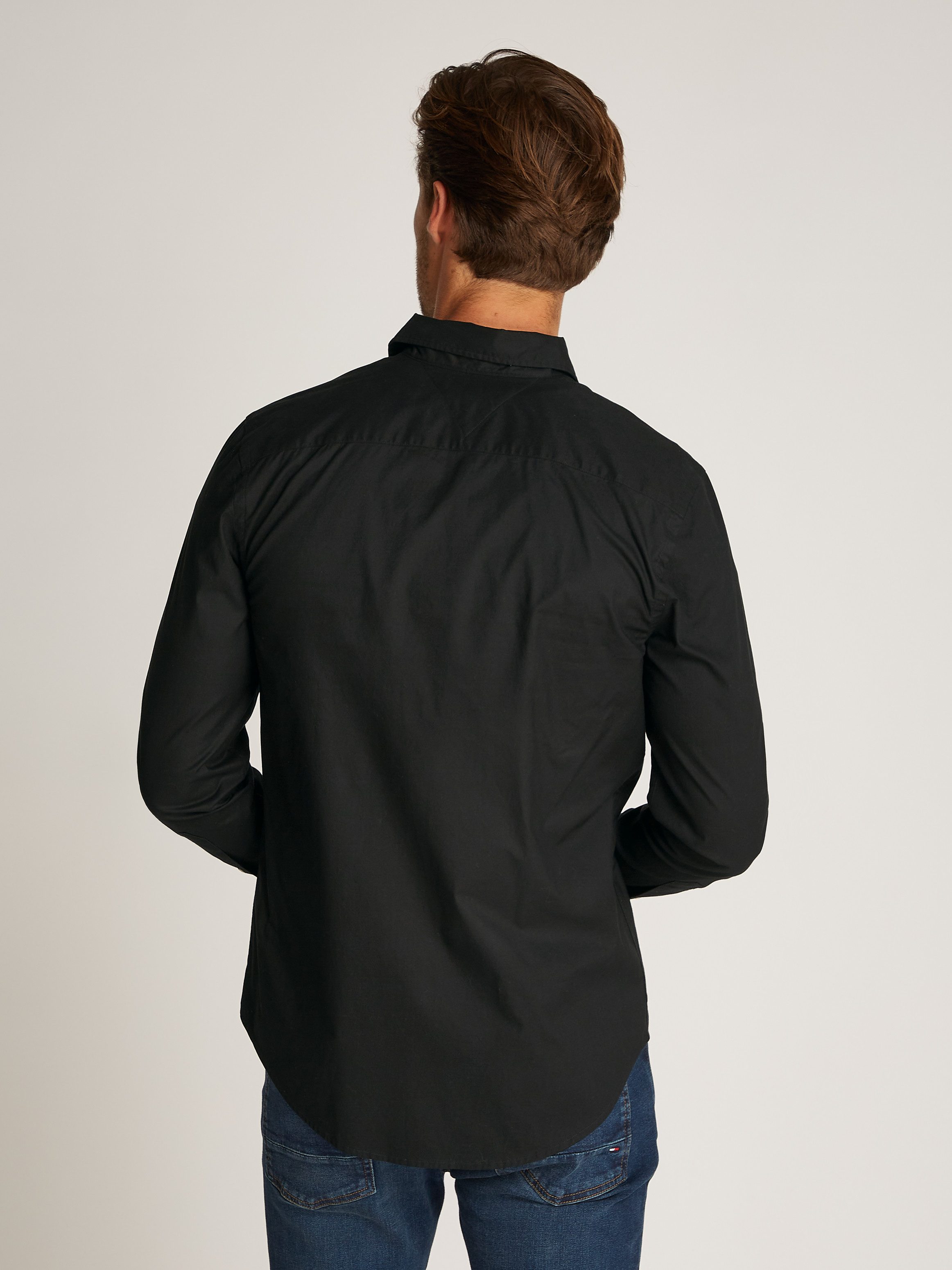 Tommy Hilfiger Businessoverhemd FLEX POPLIN KENT COLLAR SF SHIRT