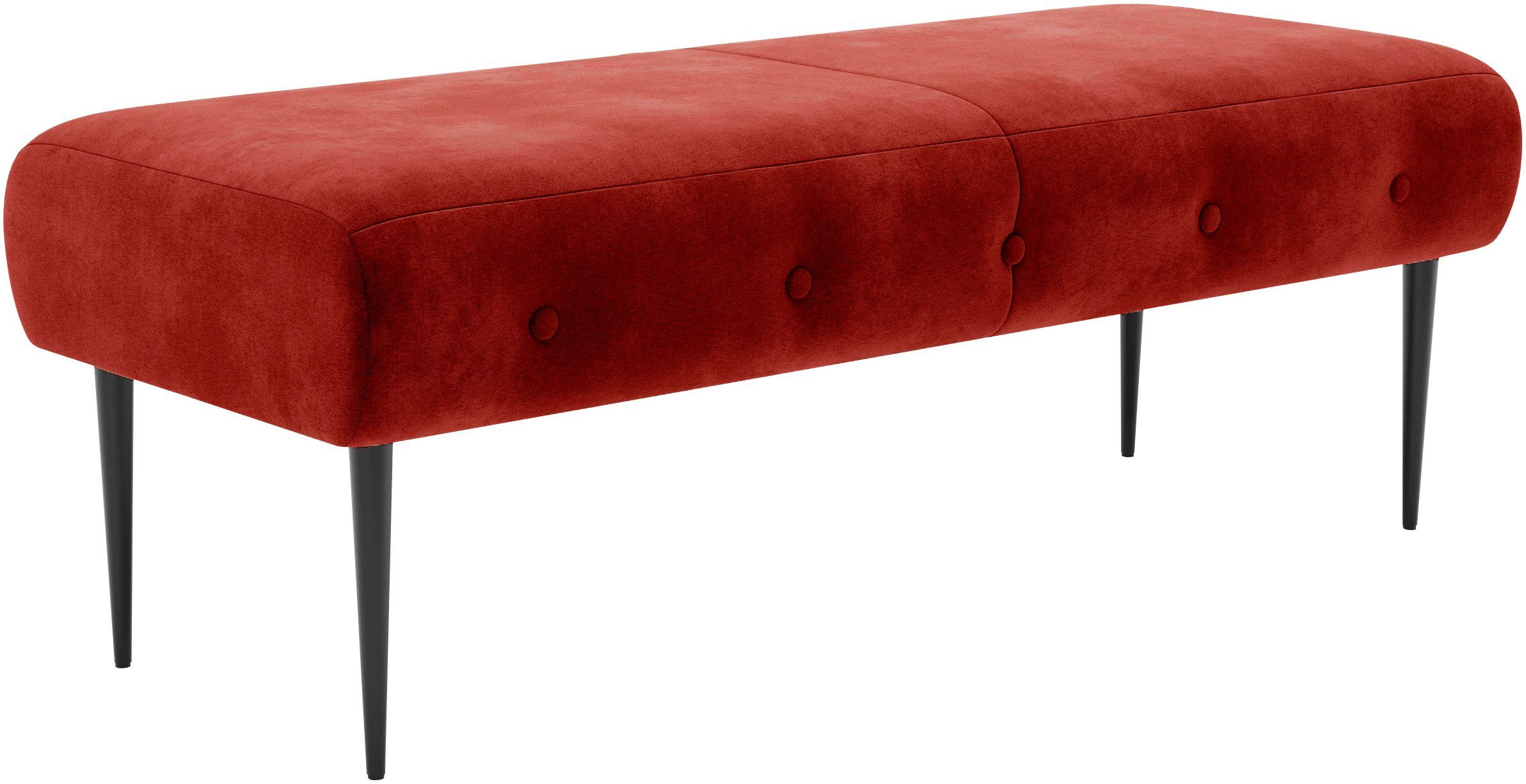 Places of Style 2-zitsbank Amber met capitonnage, in verschillende stofsoorten