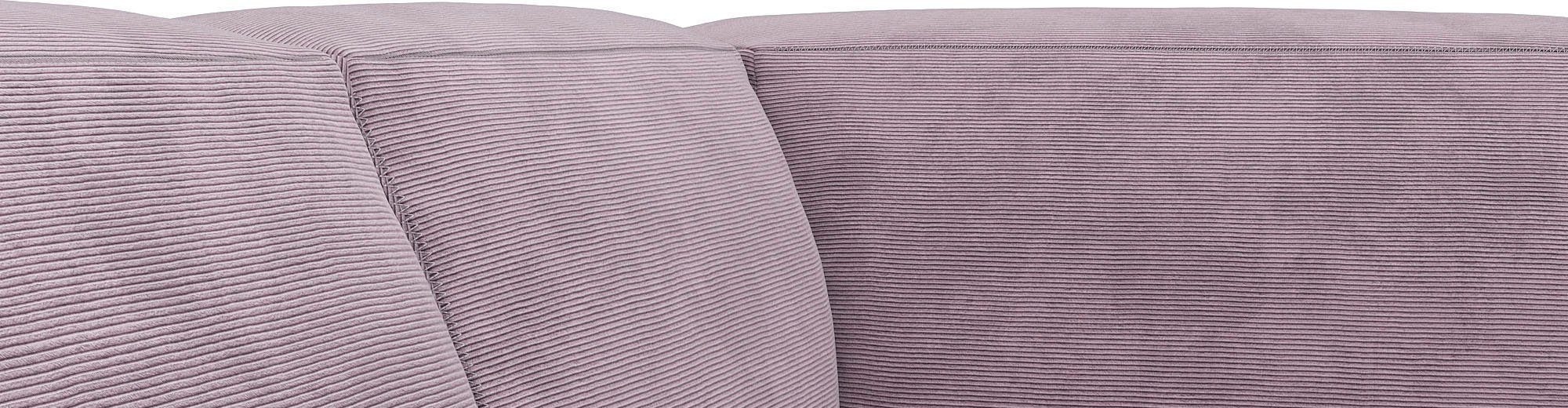 FLEXLUX Hoekbank Lucera, super comfortabel door hoogwaardige zitconstructie met koudschuim