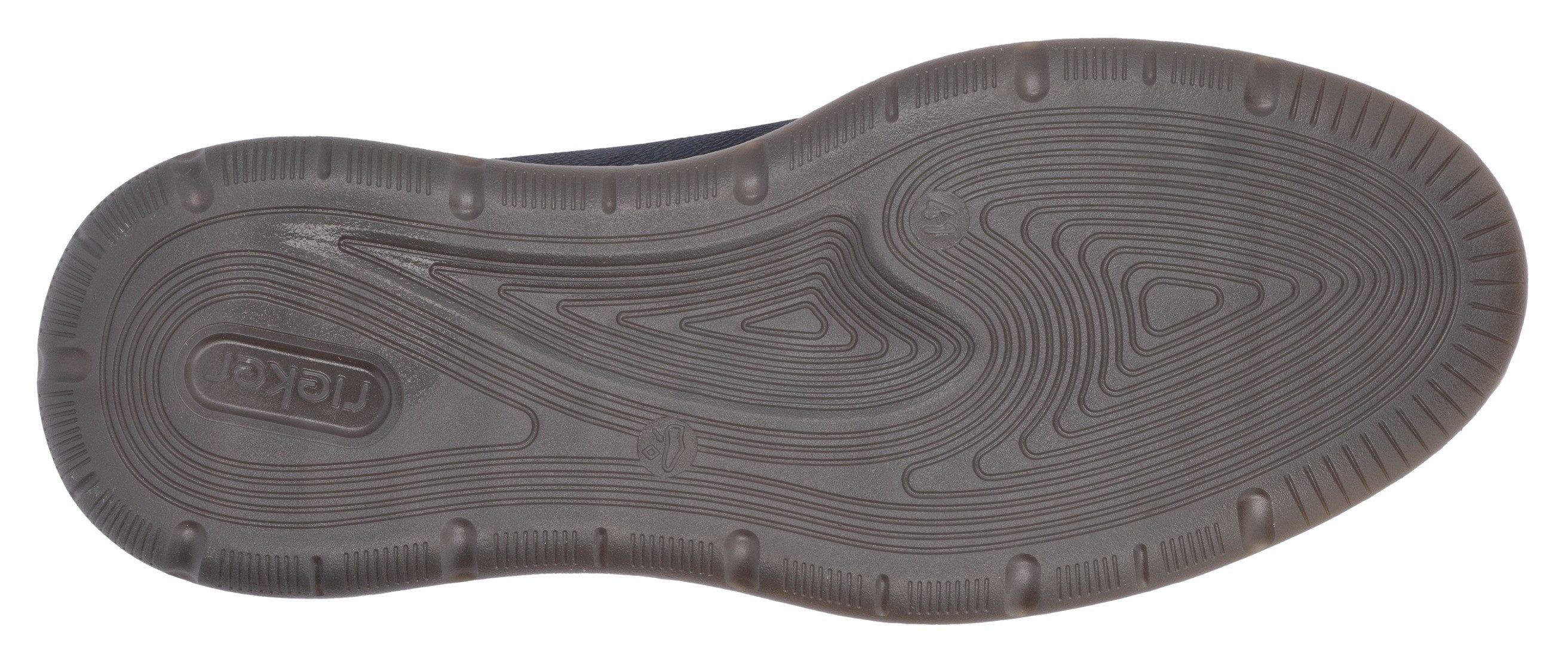 Rieker Slip-on sneakers , slippers, lage schoen, vrijetijdssneaker met zachte schacht