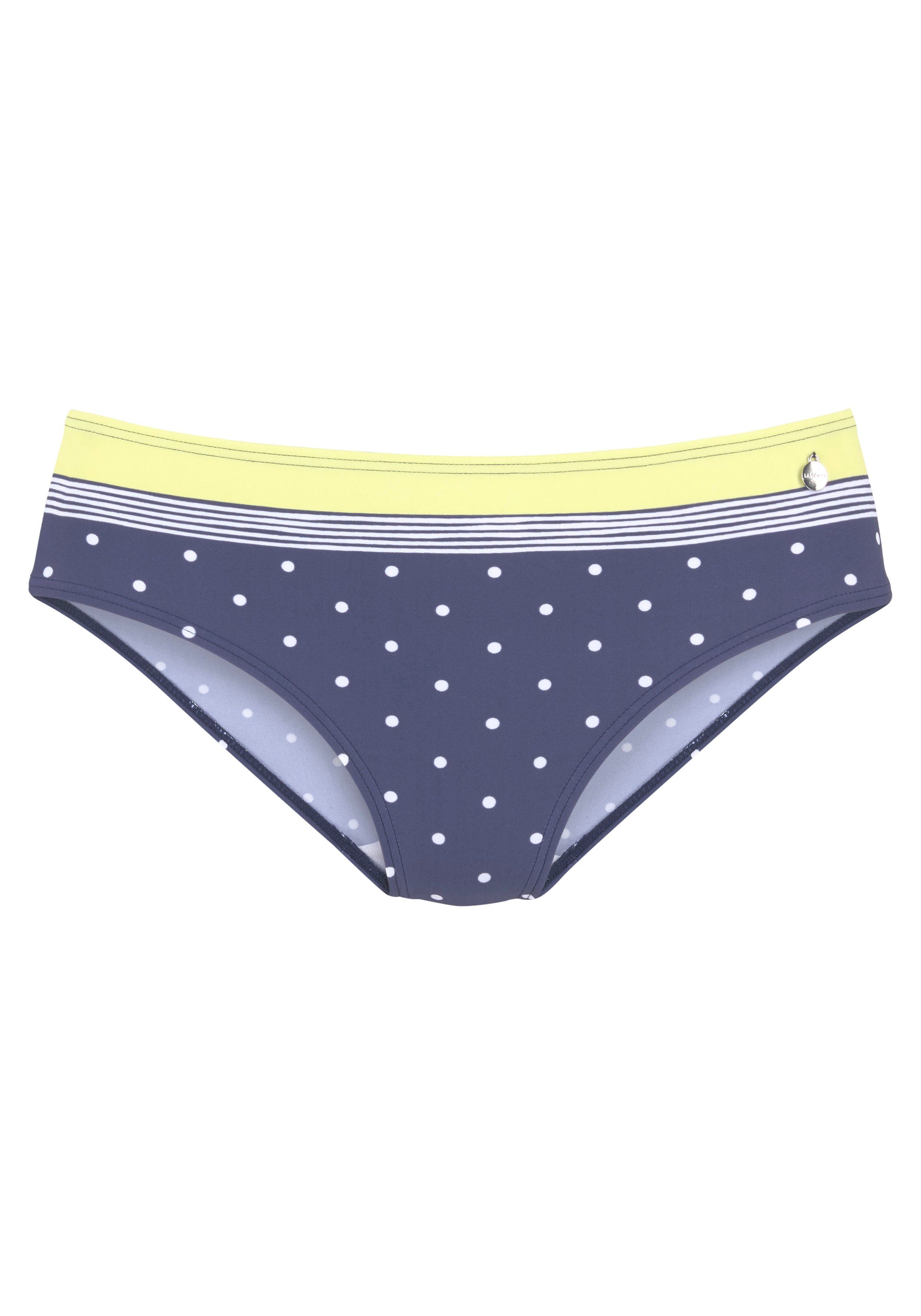 Lascana Bikinibroekje Monri met contrastkleurig detail