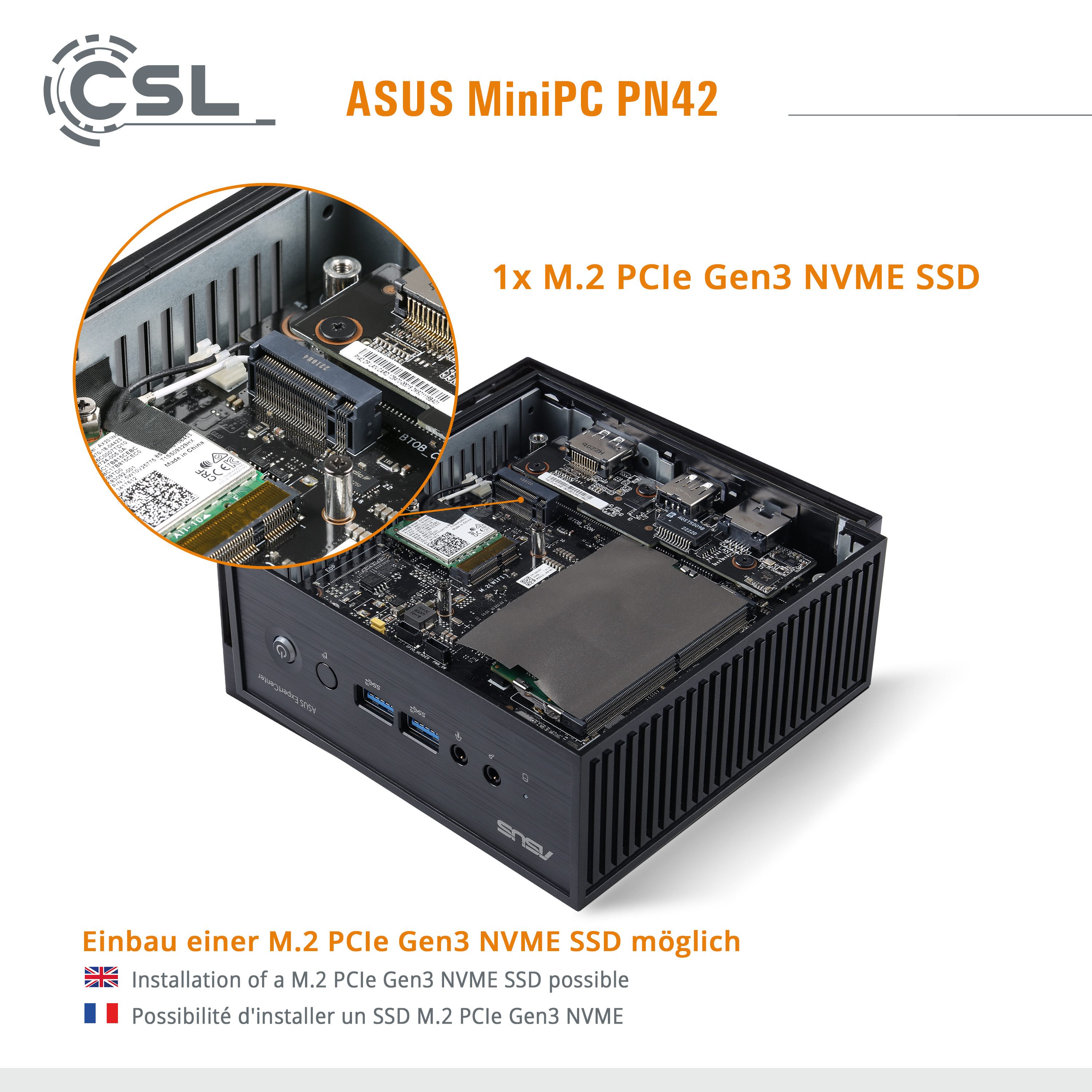 Asus Mini-pc ASUS PN42 Intel N200 Windows 11
