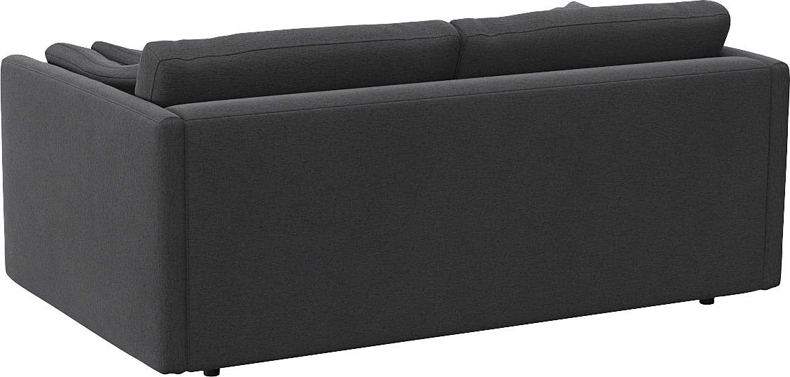 FLEXLUX 2,5-zitsbank Lovane Zacht en zeer comfortabel, grote zitdiepte op koudschuim, inclusief sierkussen