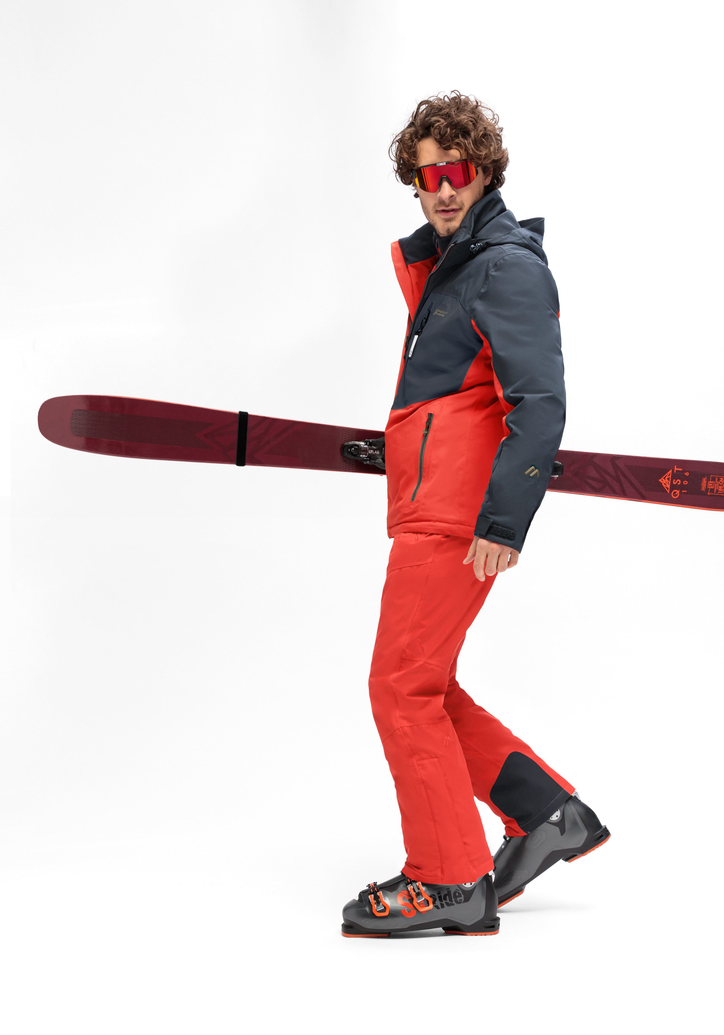 Maier Sports Skibroek Anton 2.1 Heren sneeuwbroek met bretels wind waterdicht regular fit