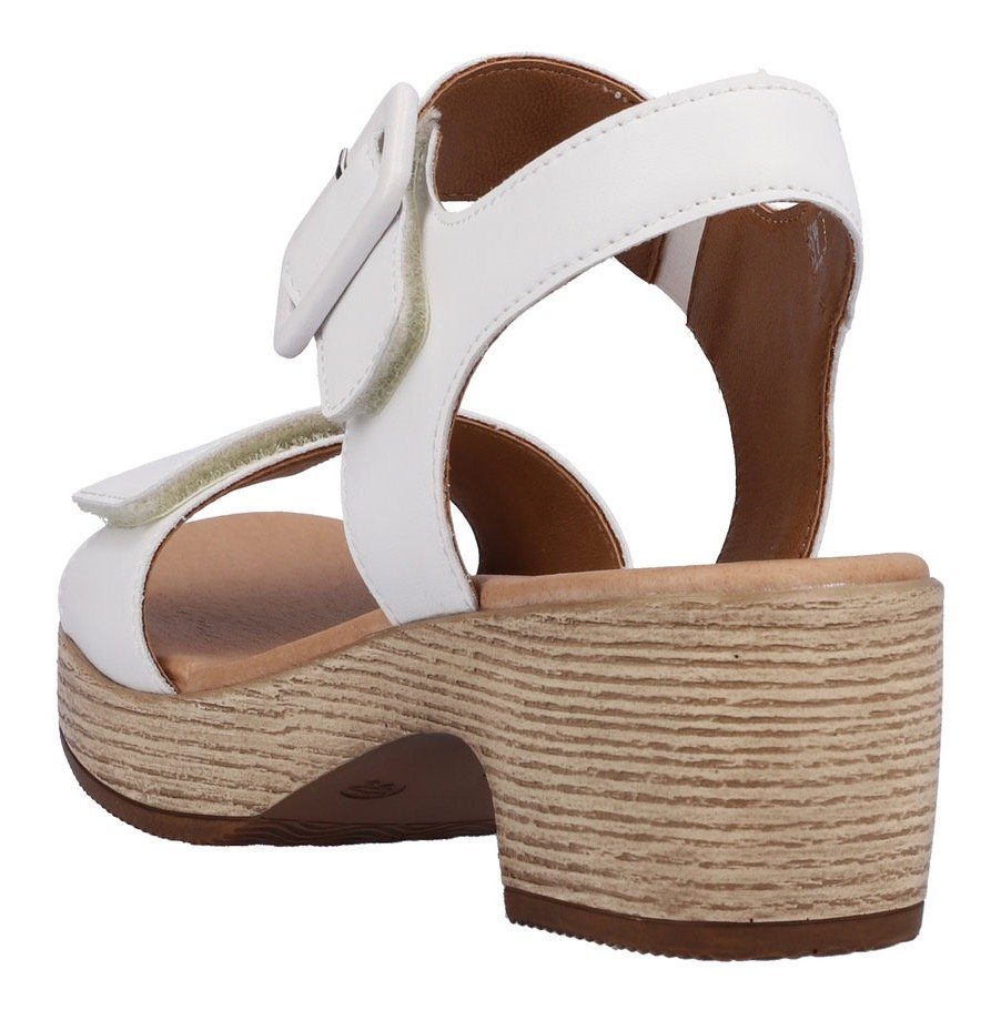 Remonte Sandaaltjes ELLE-Collection , blokhak, zomerschoen, sandaal met klittenbandsluitingen