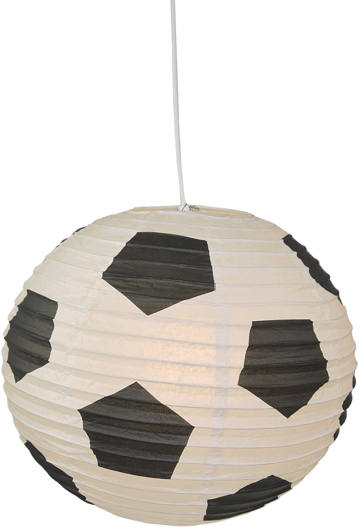 niermann Hanglamp Voetbal Papier-hanglamp voetbal (1 stuk)