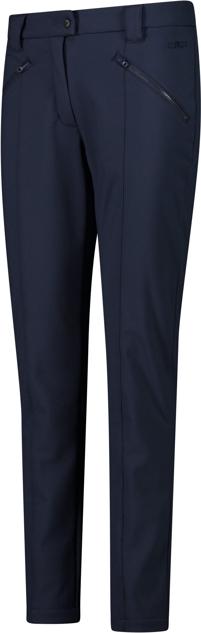 CMP Softshell-broek WOMAN LONG PANT Waterafstotend & windwerend & ademend