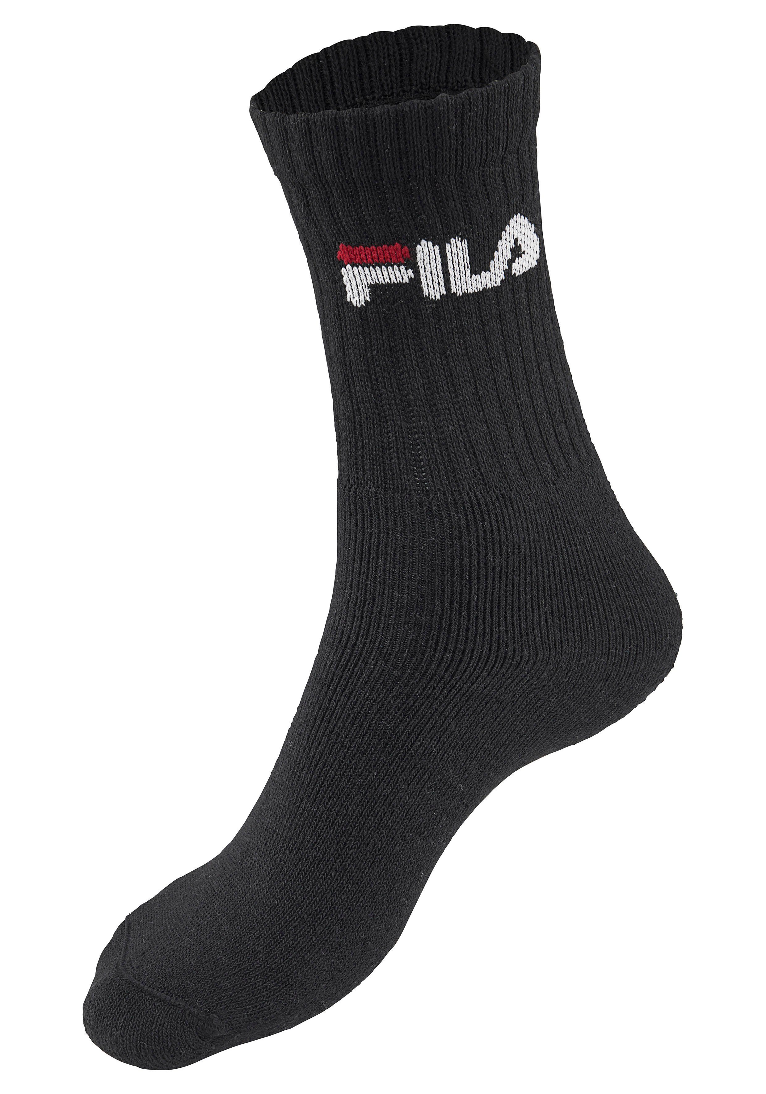 Fila Tennissokken UNISEX CREW TENNIS FULL TERRY SOCKS (6 paar, Set van 6)