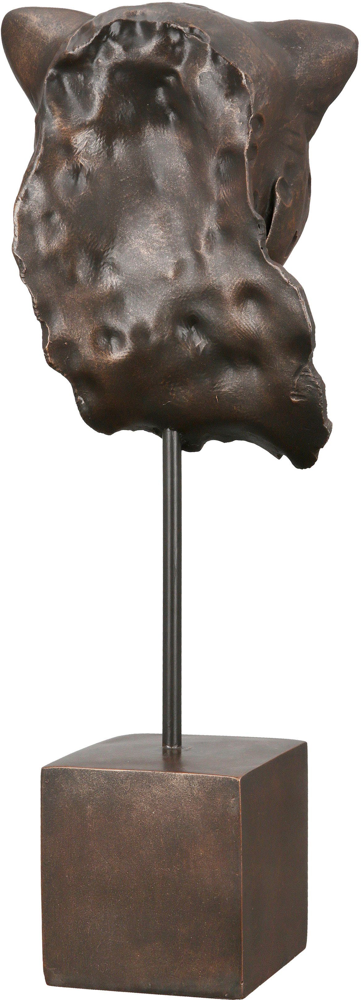 Casablanca by Gilde Decoratief figuur Leopard Antique (1 stuk)