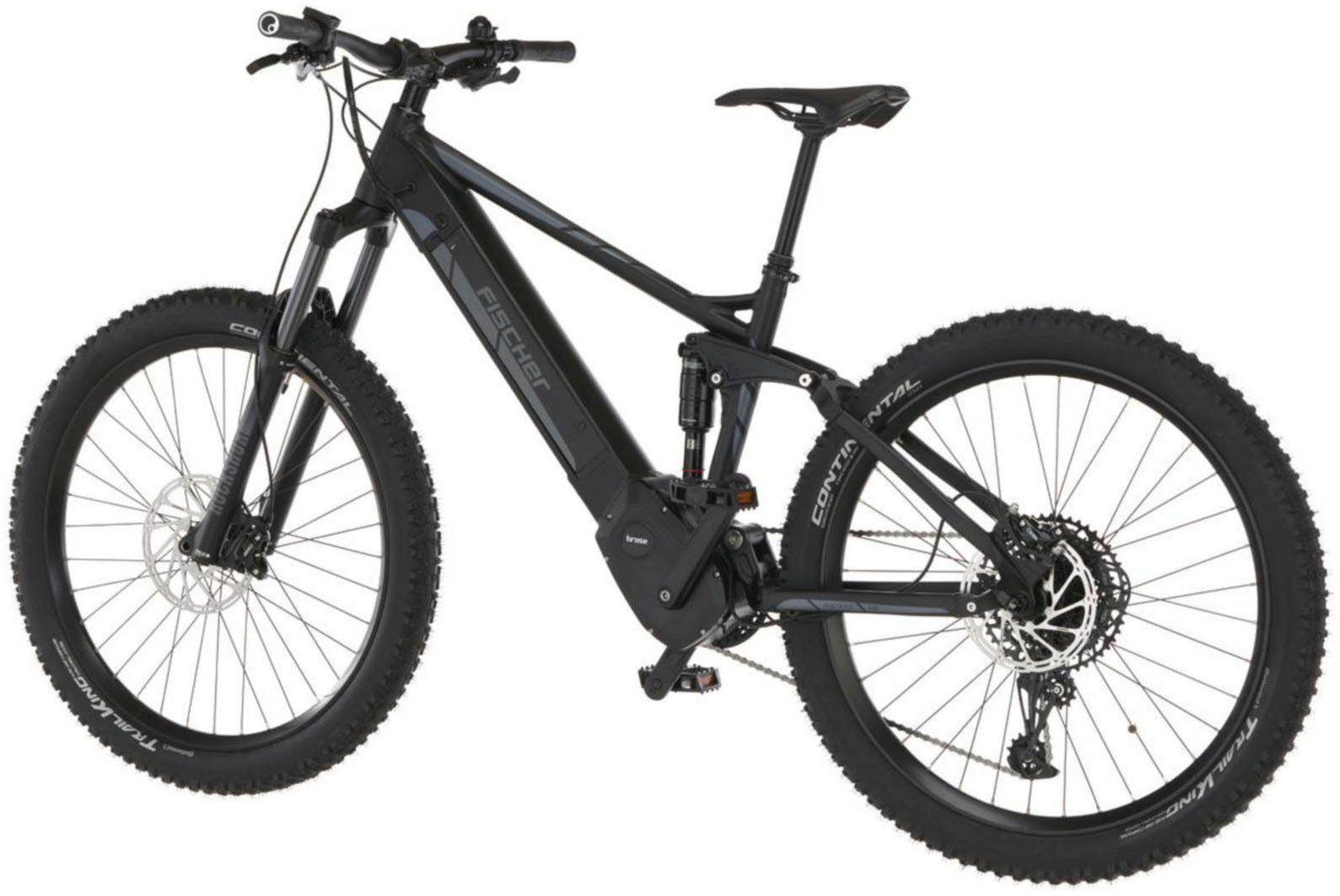 Fischer E-bike MONTIS 6.0i Fully 504 44 Pedelec, elektrische fiets voor dames en heren, MTB
