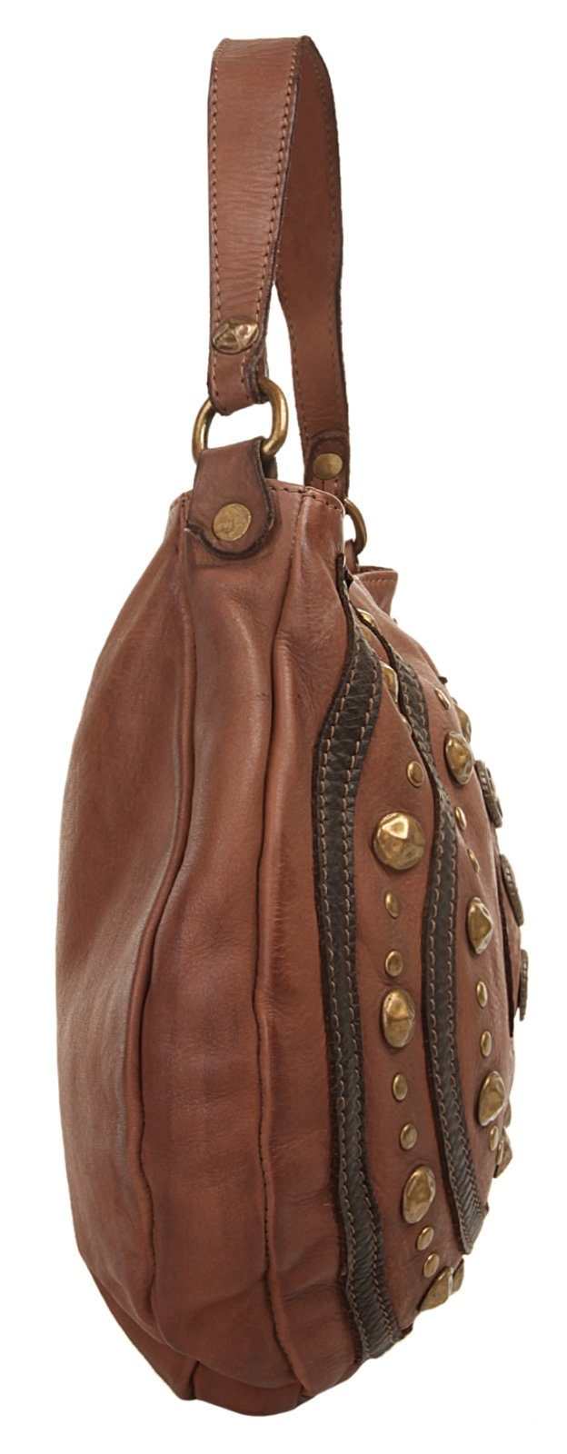 Samantha Look Schoudertas echt leer, made in italy