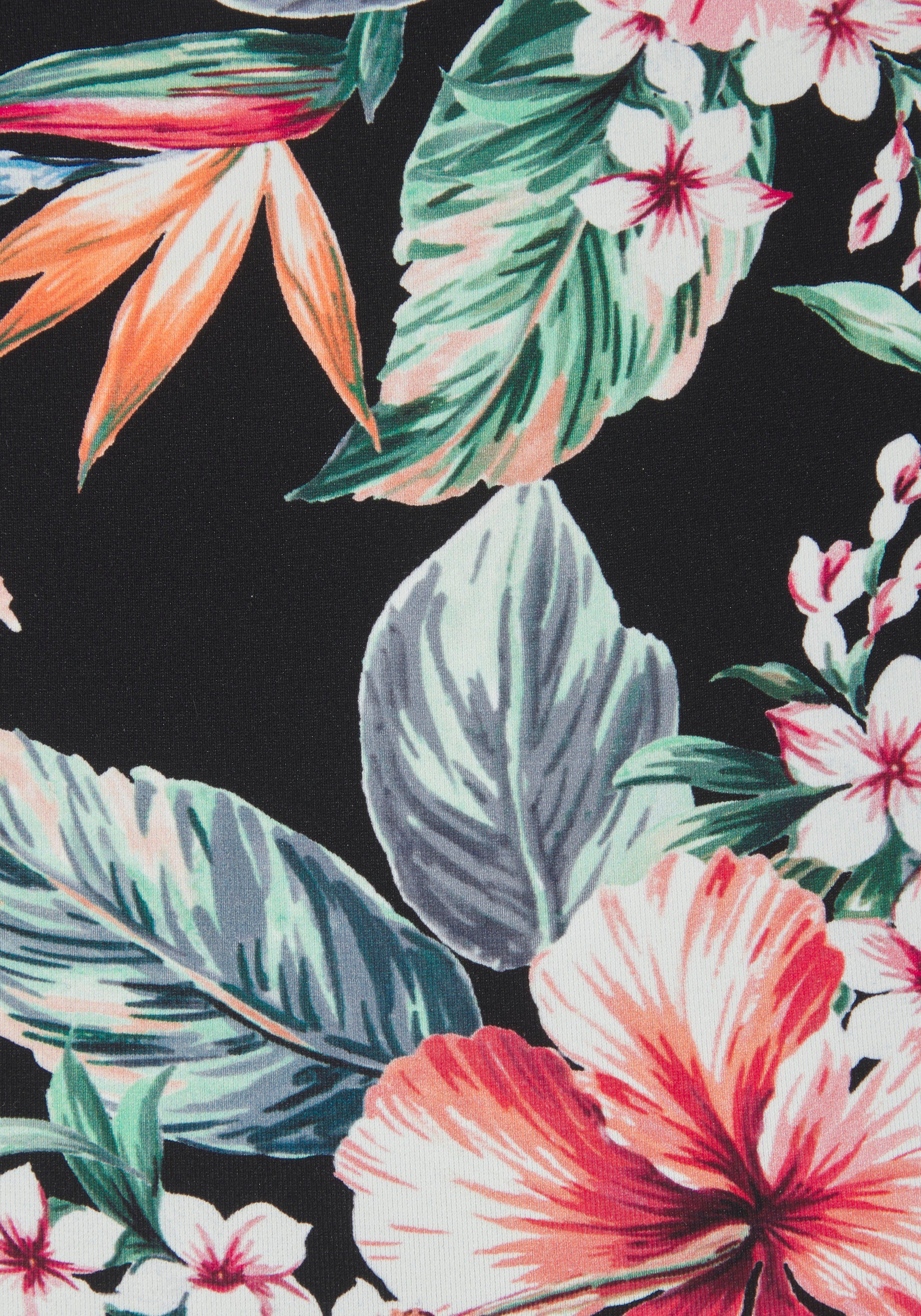 Lascana Bikinibroekje Salsa zijdelings verstelbaar en met geweldige bloemenprint