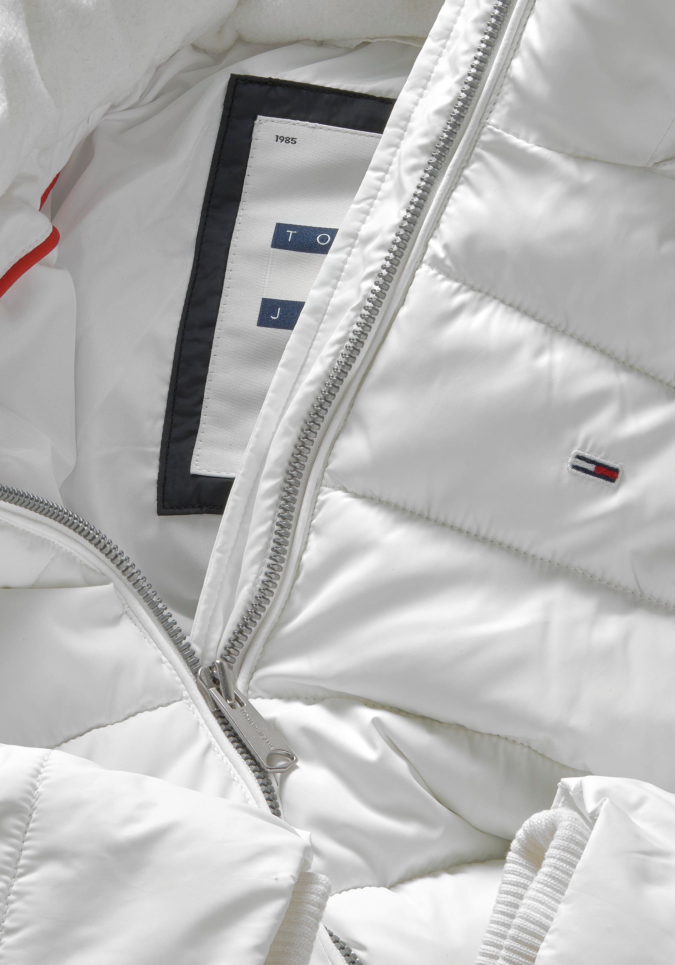 TOMMY JEANS Gewatteerde jas TJW BASIC HOODED JACKET