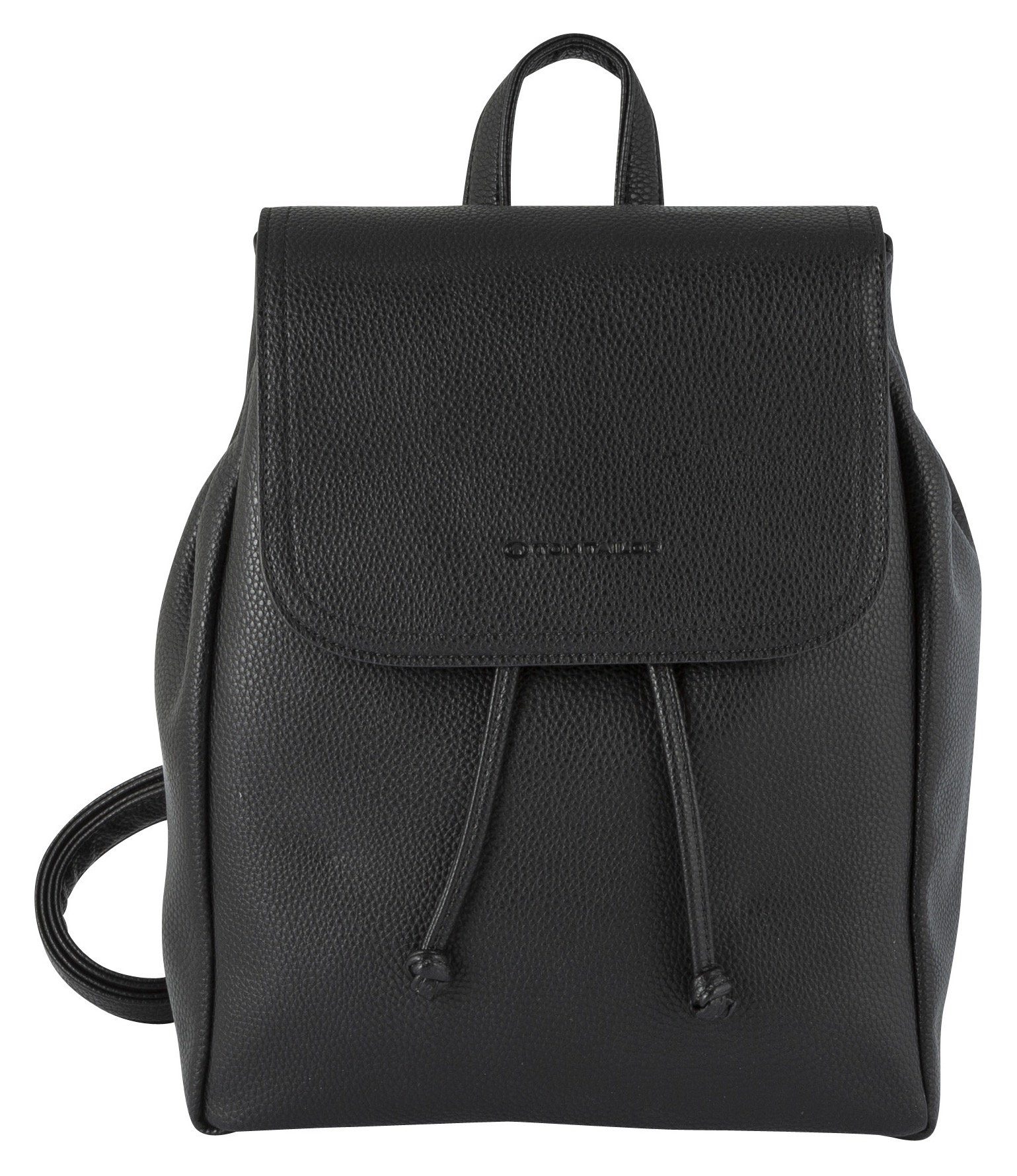 Tom Tailor Rugzak TINNA een perfecte allrounder, sportief en modern met functionele details dames rugzakken zwart