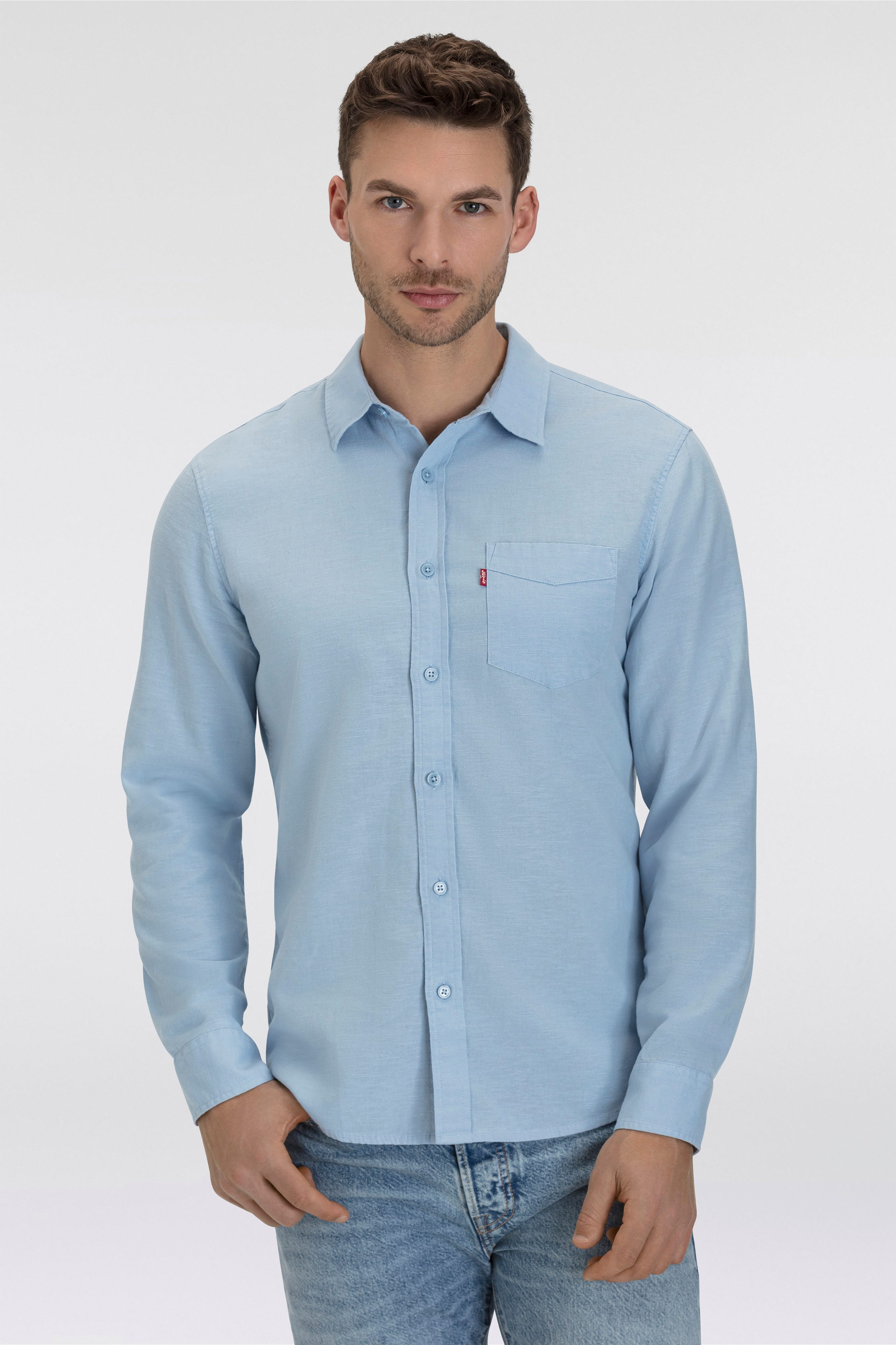 Levi's® Jeans overhemd SUNSET 1 POCKET STANDARD