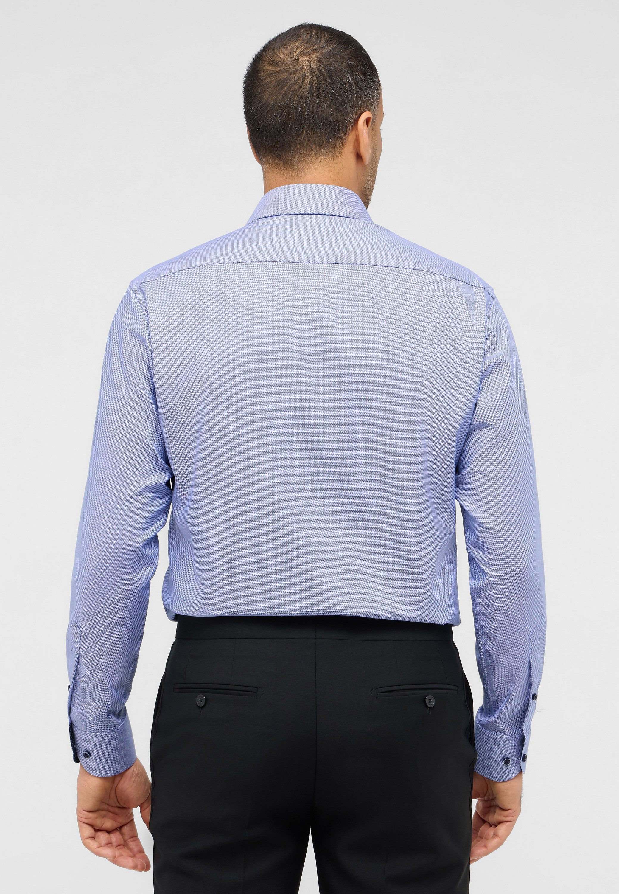 Eterna Overhemd met lange mouwen MODERN FIT NON IRON (strijkvrij)