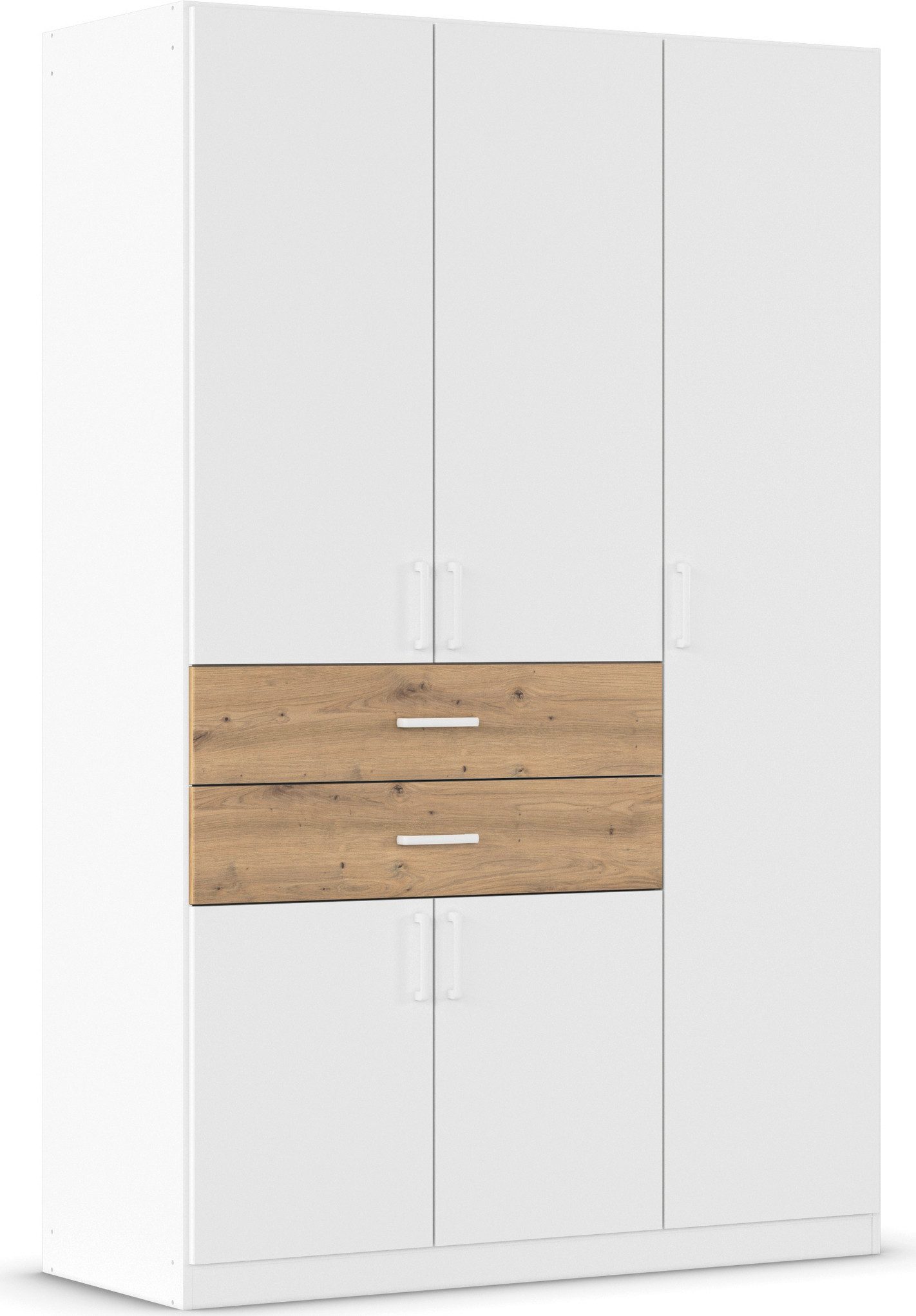 rauch Draaideurkast Kledingkast kast garderobe MAIKA met decor-front 2 lades, in verschillende breedtes, hoogtes, kleuren, made in germany