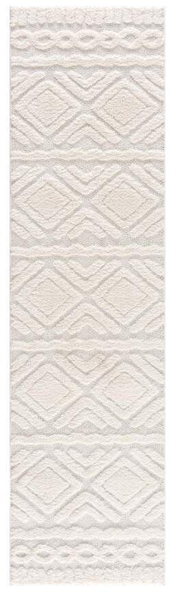 Carpet City Hoogpolig vloerkleed Focus 3382 Boho-tapijt, hoog-laag patroon / 3D-effect, voor woonkamer, slaapkamer