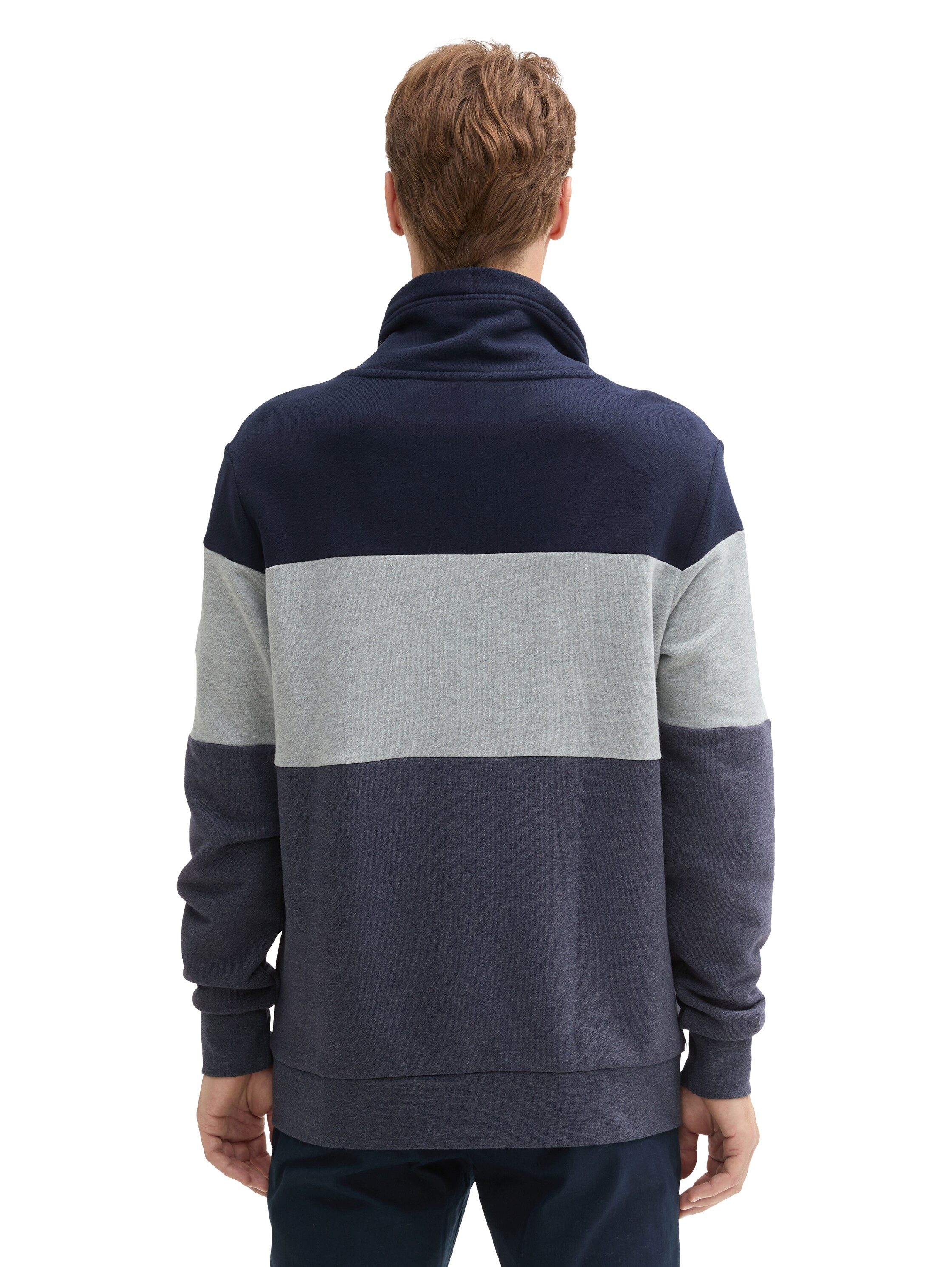 Tom Tailor Sweatshirt met colourblocking