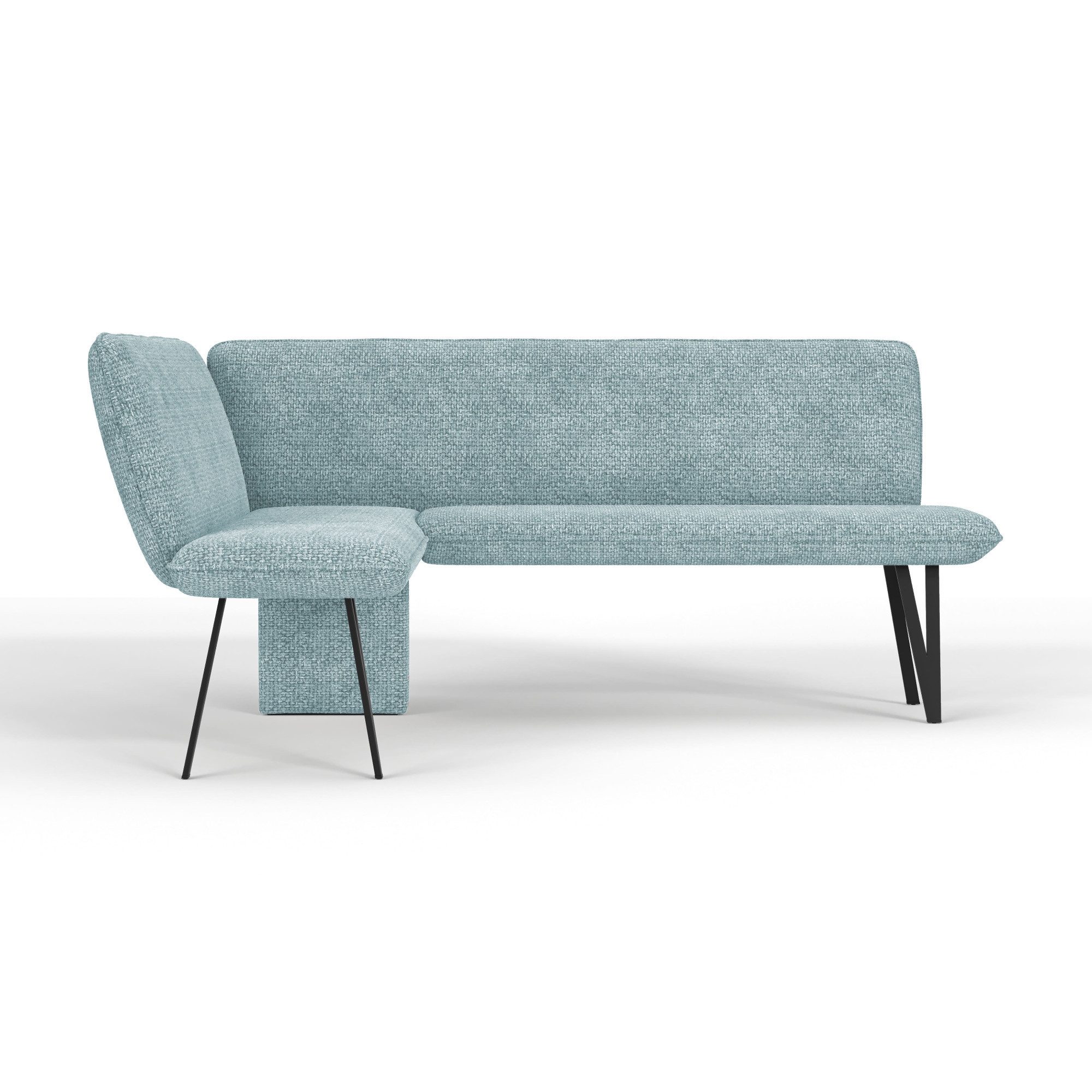 Home affaire Hoekbank Mily Keukenbank, Kussenbank, Eettafelbank, 205x164 cm Moderne bank en kleuren, aantal zitplaatsen: 5, vrij in de ruimte te