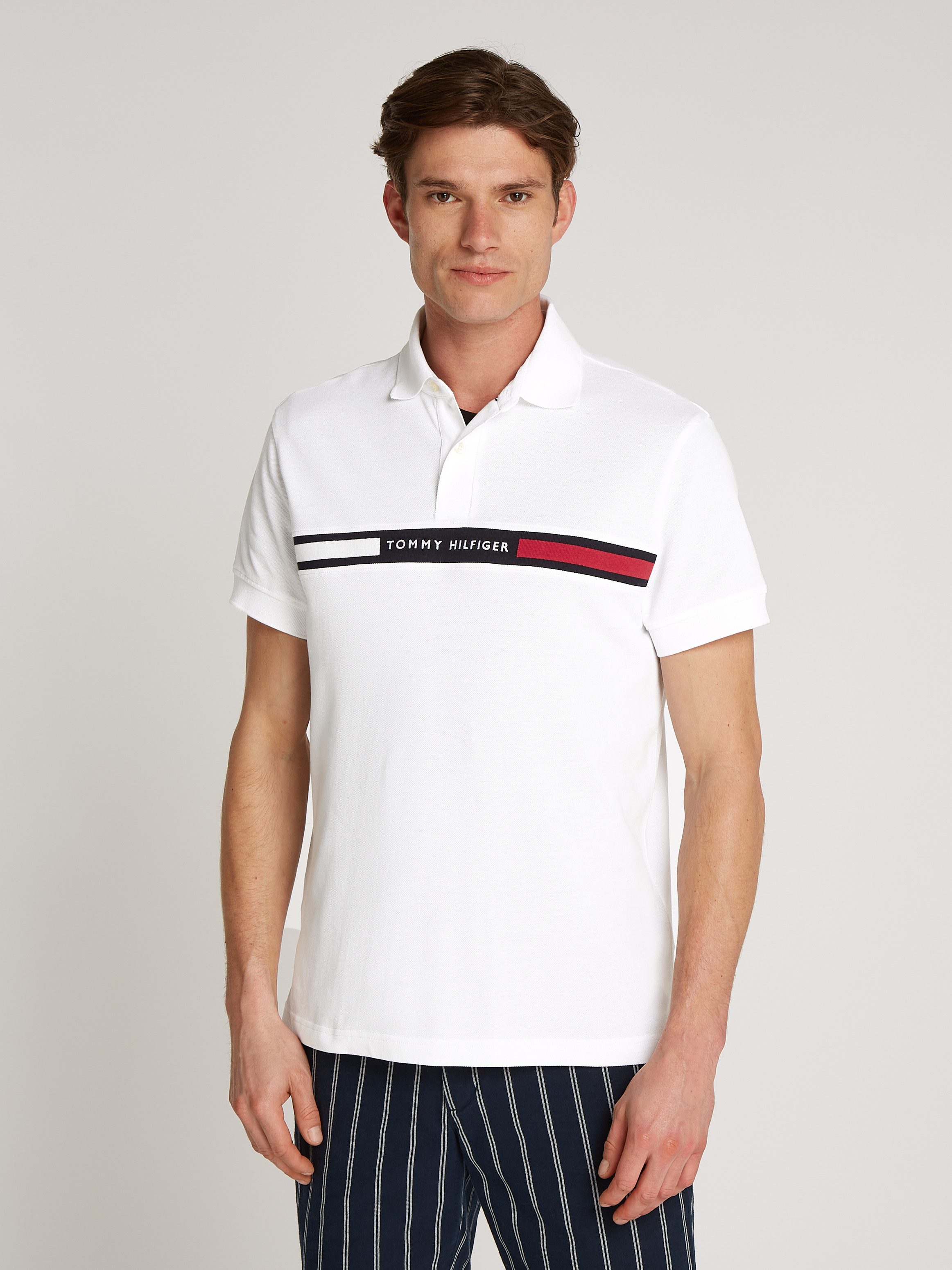 Tommy Hilfiger Poloshirt HILFIGER CHEST INSERT REG POLO
