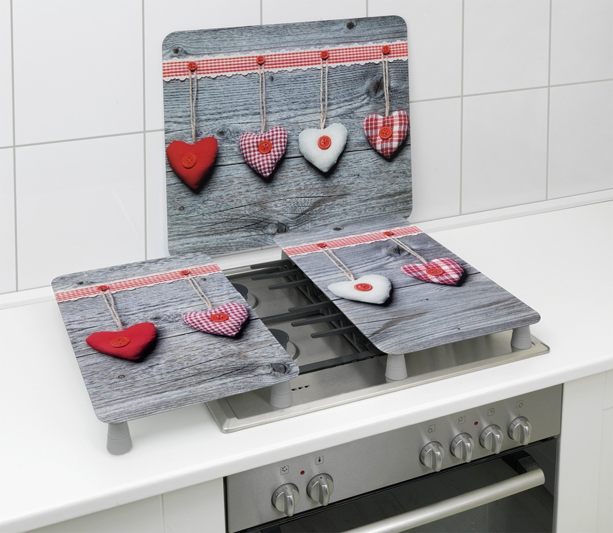 WENKO Kookplaatdeksel Multi Model Harten los werkblad te gebruiken (1-delig)