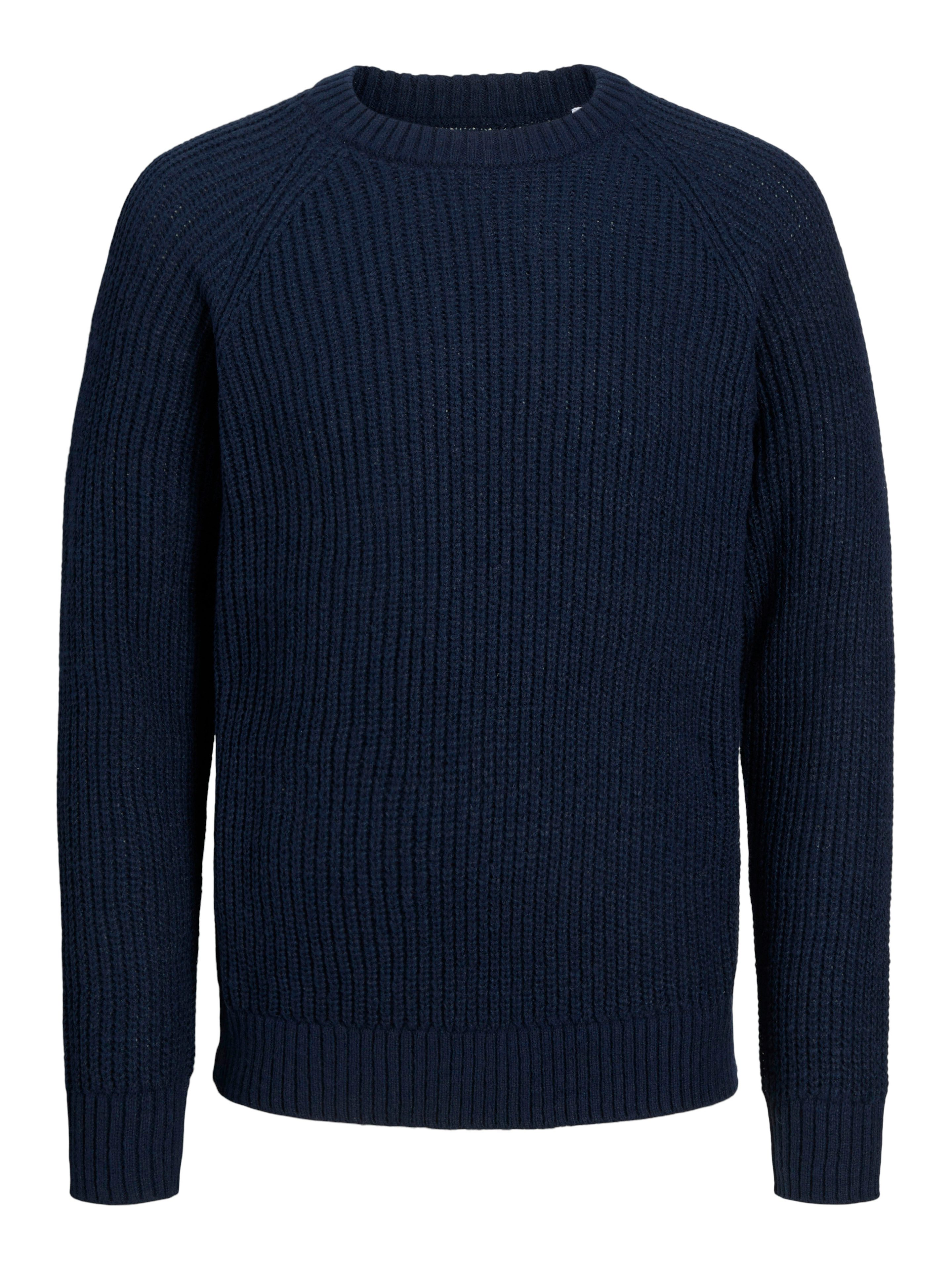 Jack & Jones PlusSize Trui met ronde hals JJJONES KNIT CREW NECK PLS