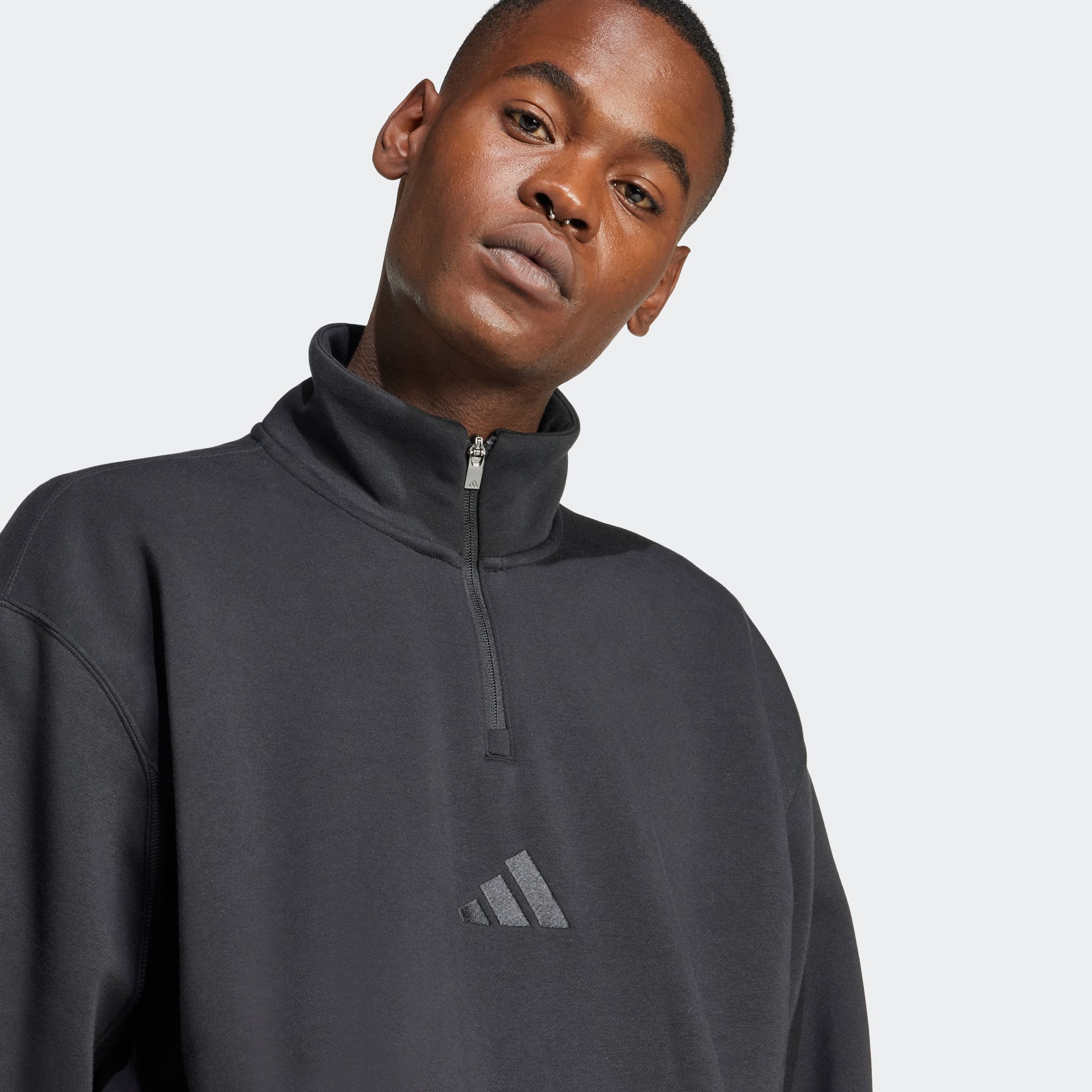 adidas Sportswear Sweatshirt M A SZN FL 1/4Z