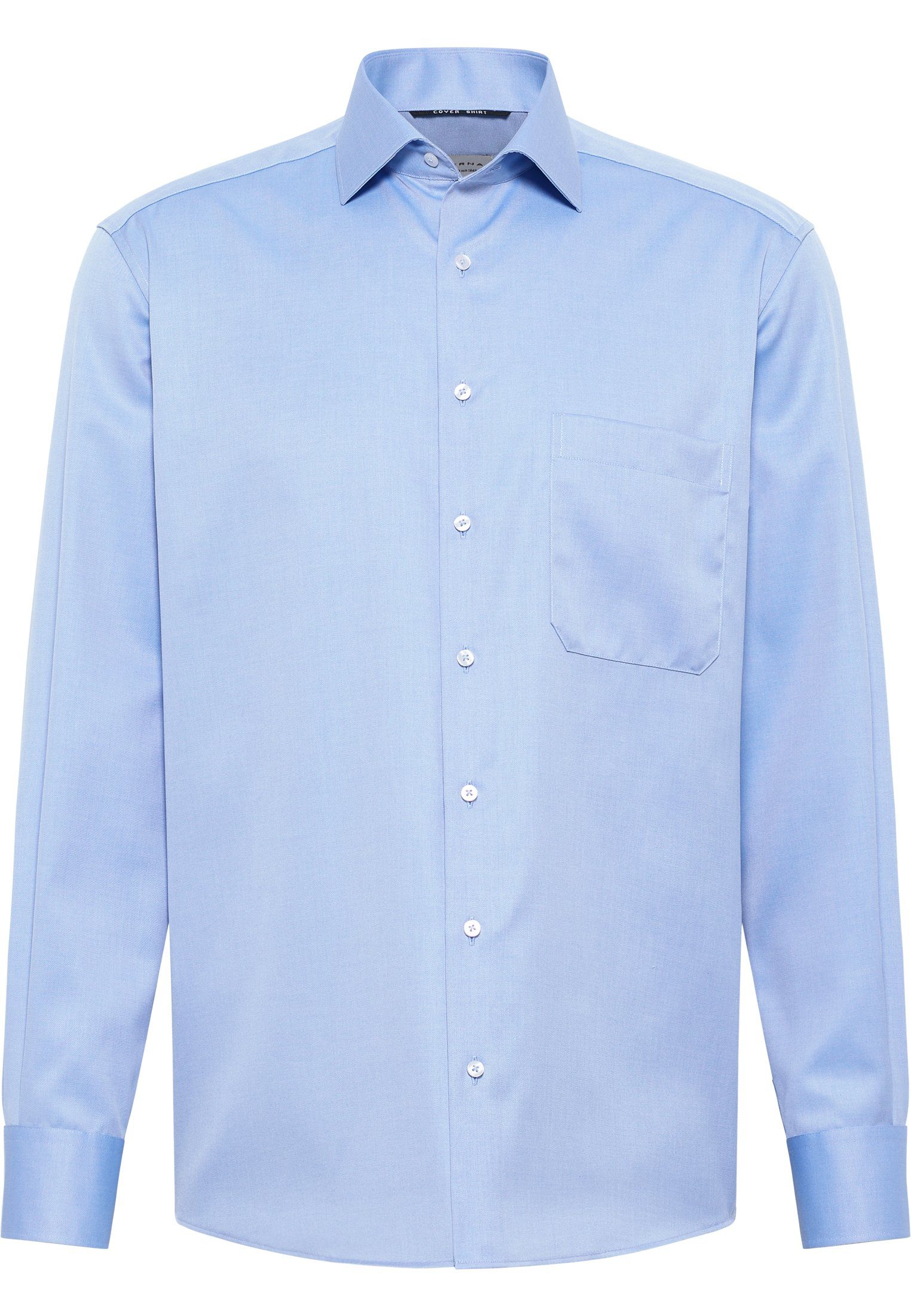 Eterna Overhemd met lange mouwen Comfort fit NON IRON (strijkvrij)