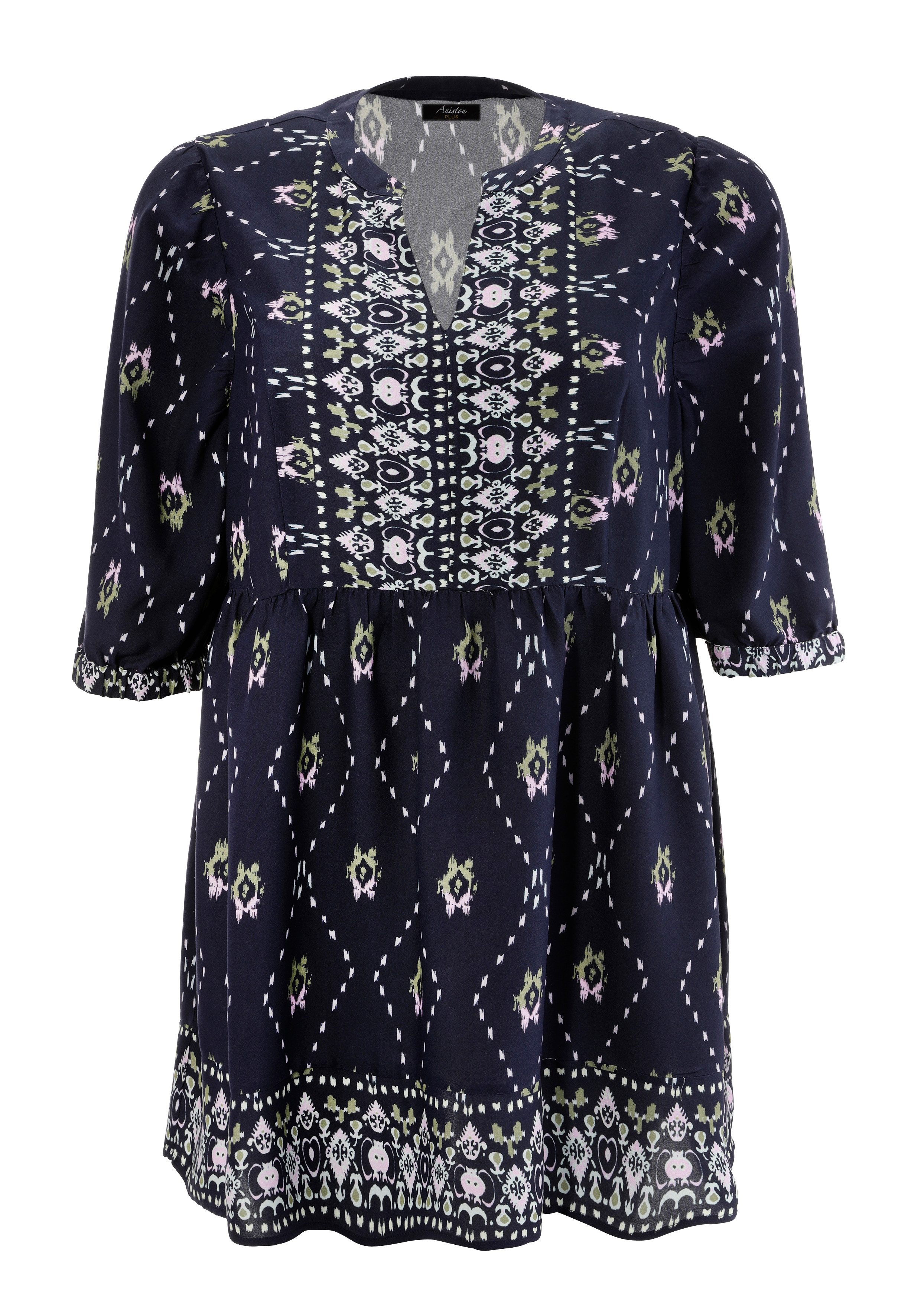 Aniston PLUS Tuniek met fantasierijke, kleurharmonische print - nieuwe collectie