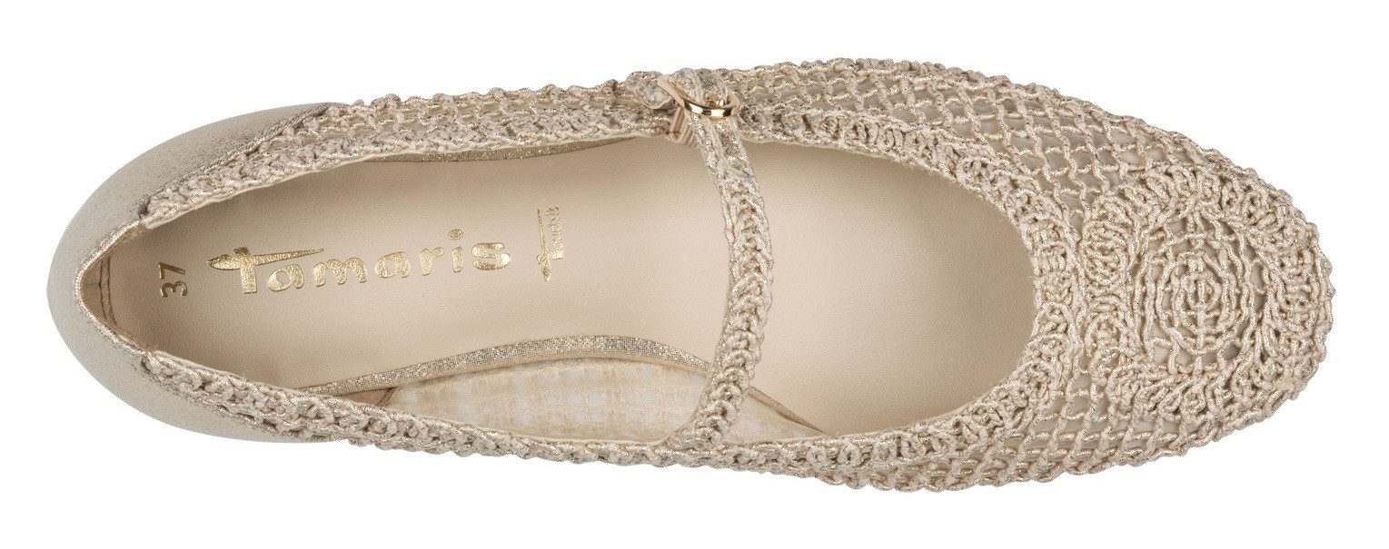 Tamaris Ballerina's met riempje