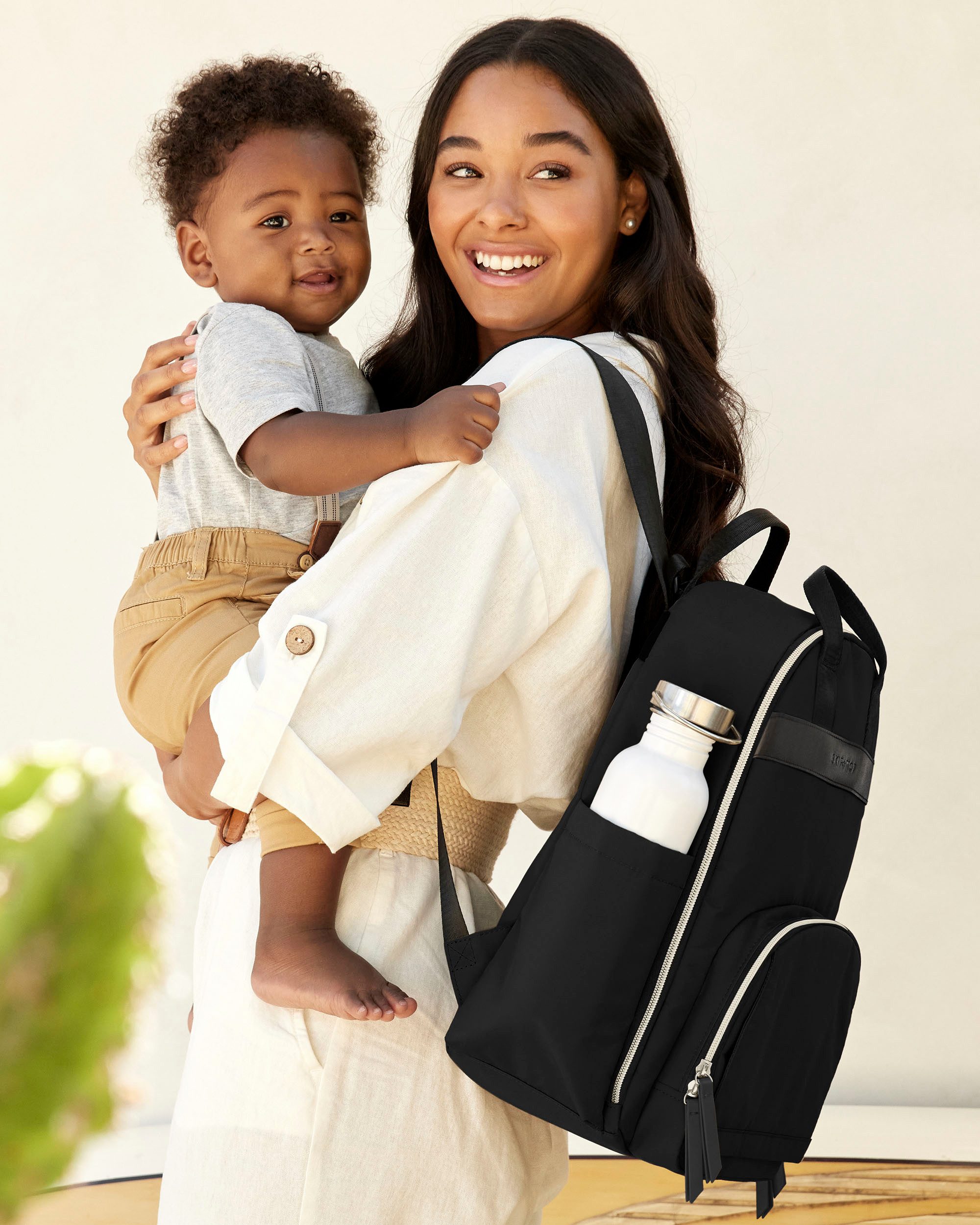 Skip Hop Luierrugzak Envi Luxe Eco, zwart