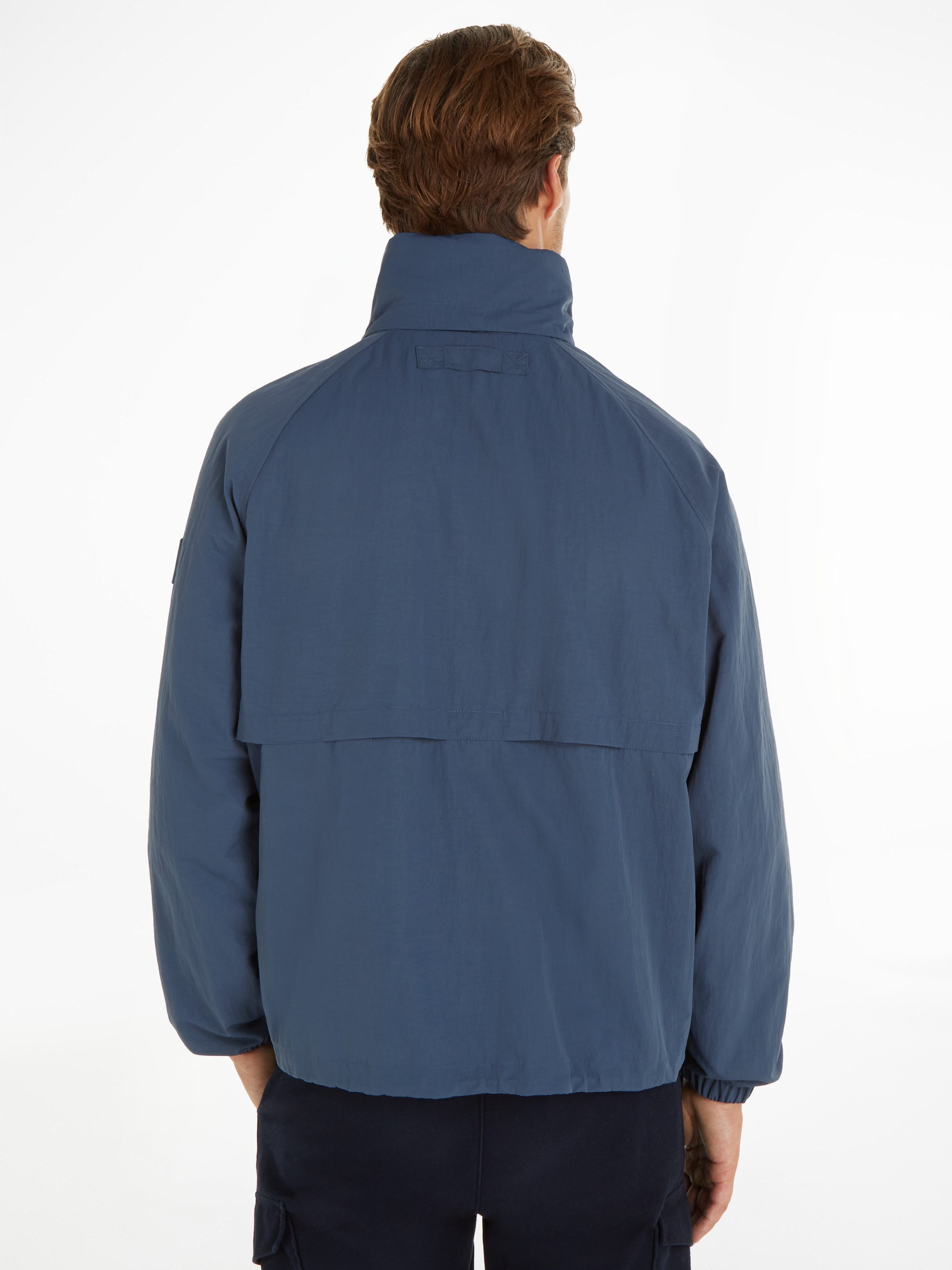 Tommy Hilfiger Blouson REGATTA JACKET waterafstotend, hoog gesloten, met opbergbare capuchon
