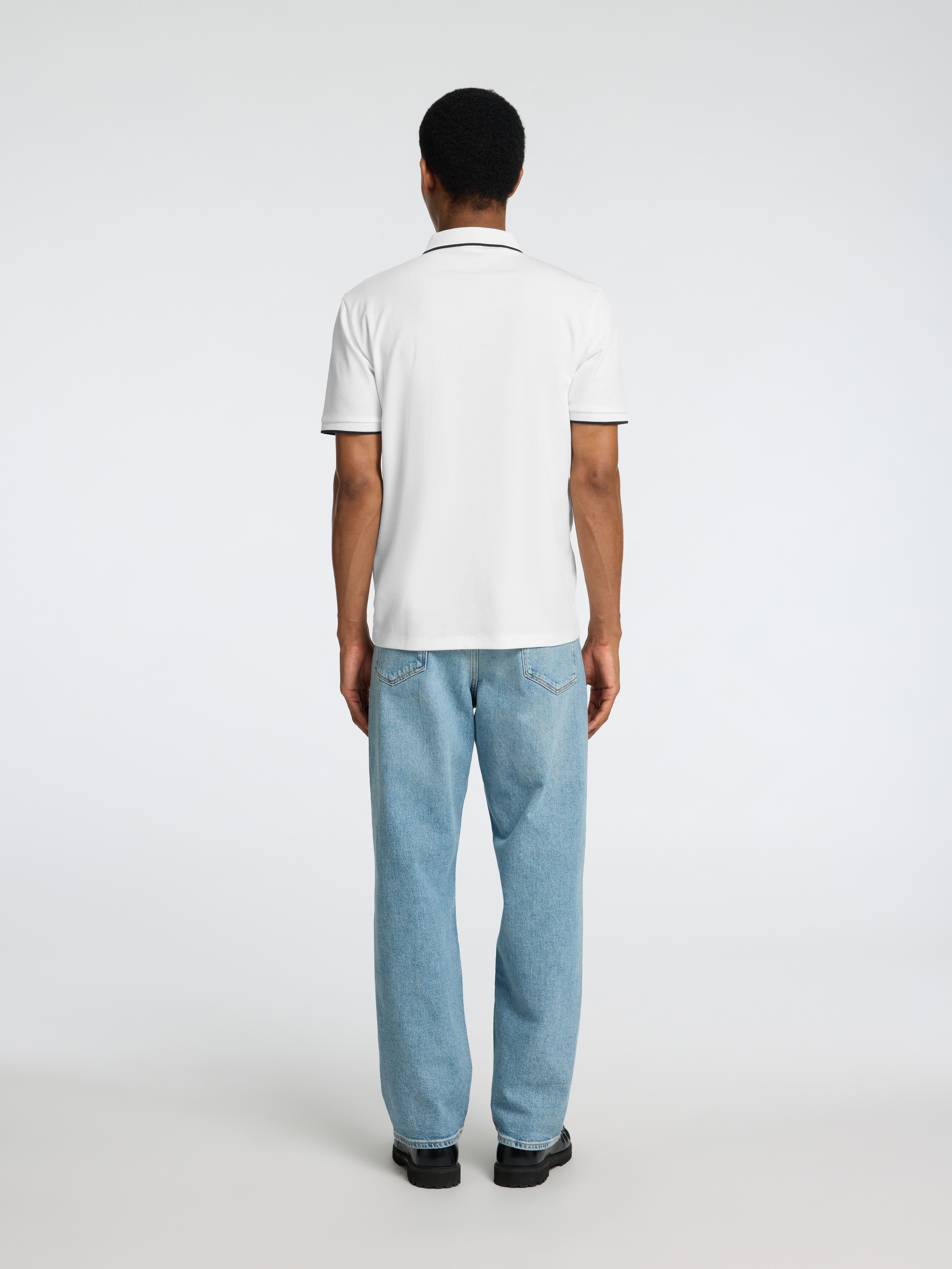 SELECTED HOMME Poloshirt SLHFAVE SPORT ZIP SS POLO NOOS