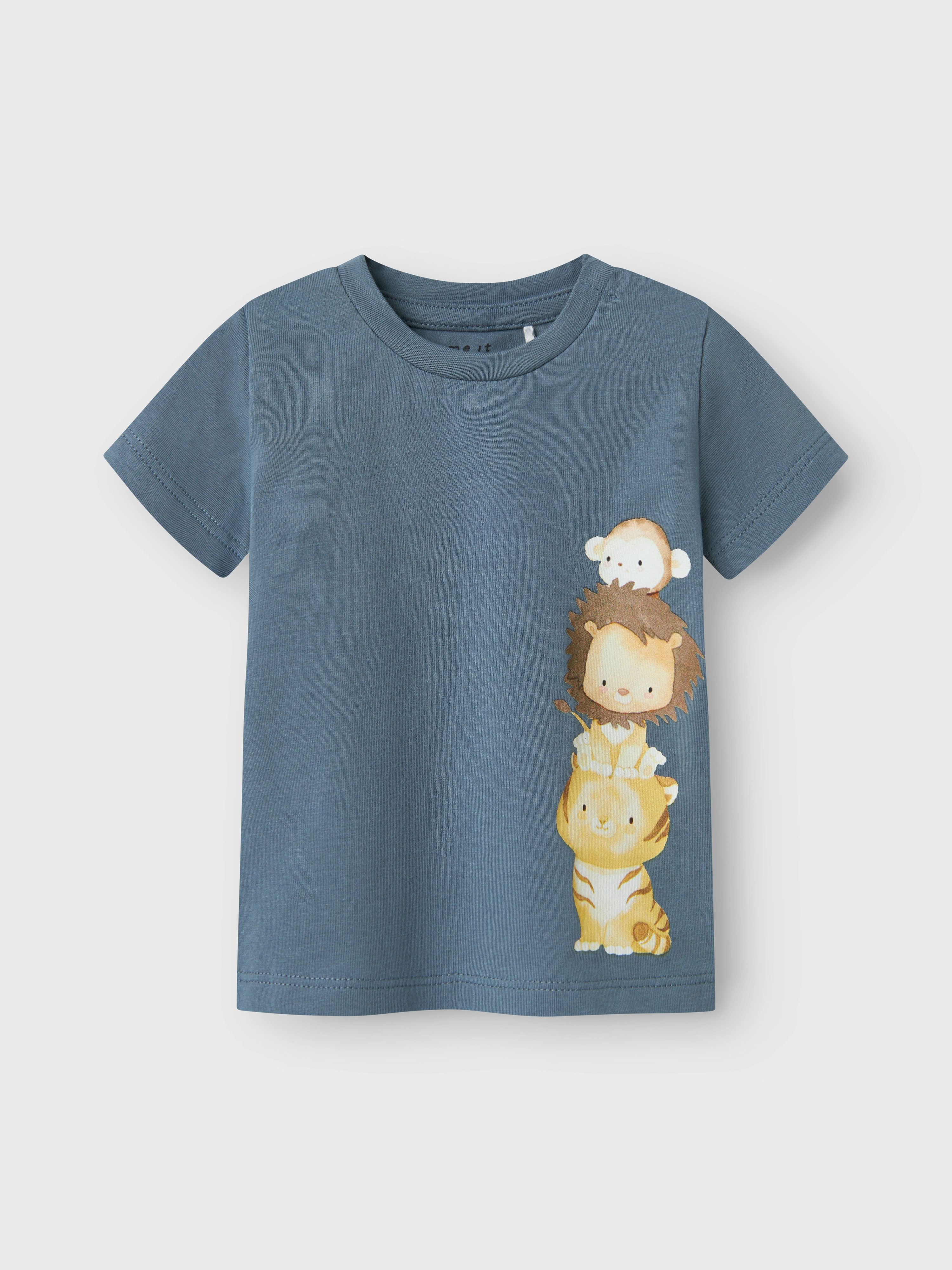 Name It Shirt met korte mouwen NBMHARRISON 2P SS TOP BOX (set, 2-delig)